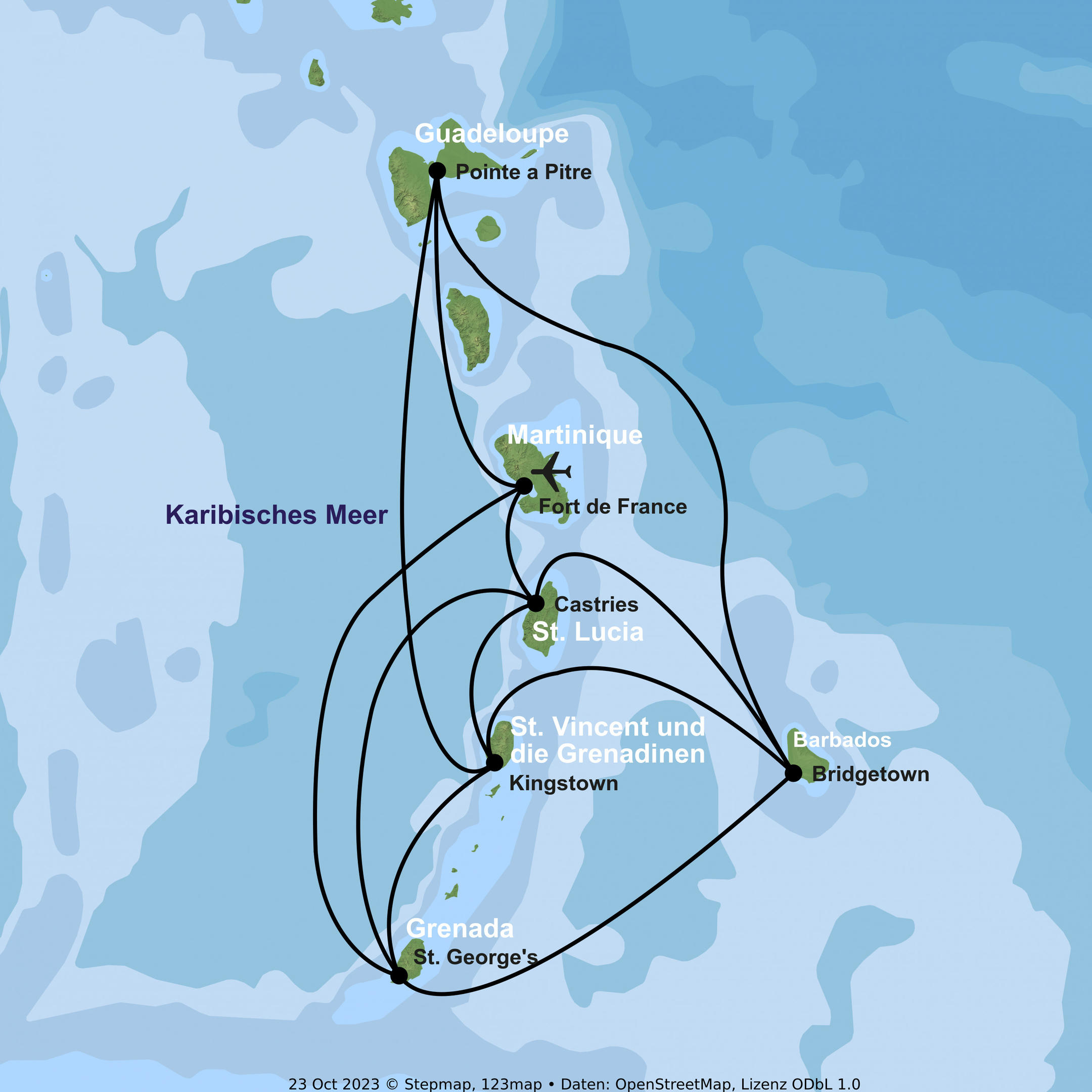 Kreuzfahrt mit MSC Virtuosa ab/an Fort-de-France