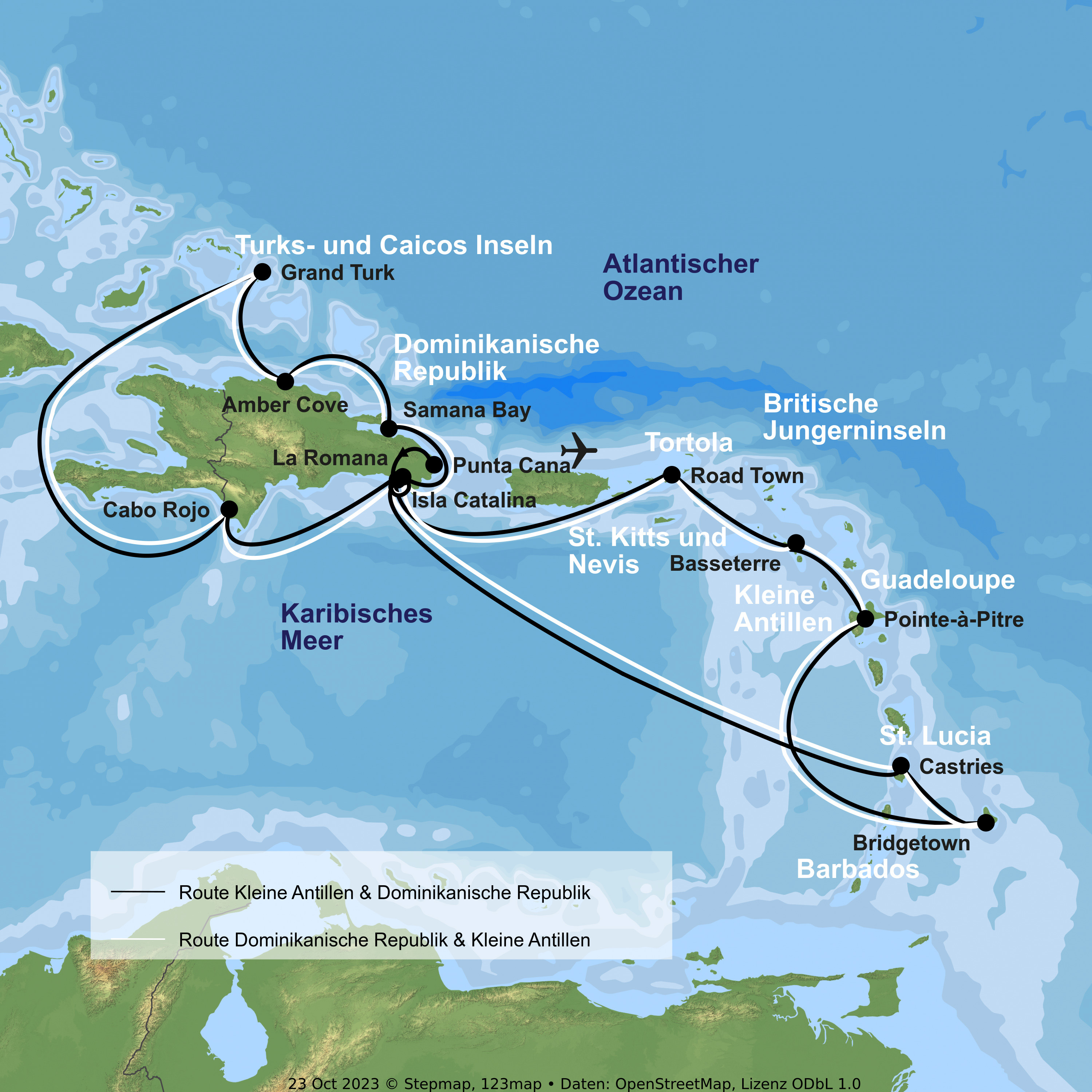 Kreuzfahrt mit Costa Pacifica ab/an La Romana