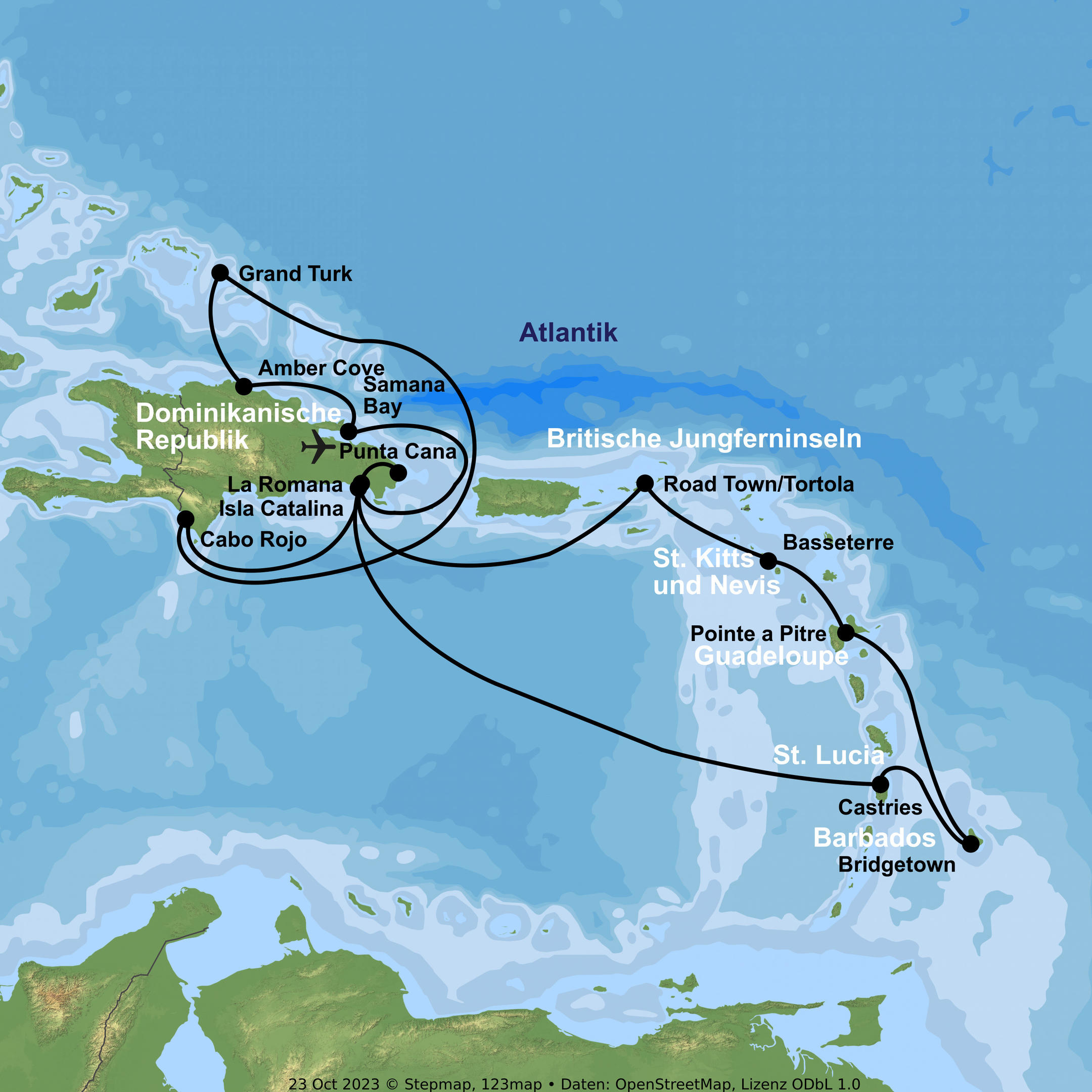 Kreuzfahrt mit Costa Pacifica inkl. 7 Nächte Baden in der Dominikanischen Republik