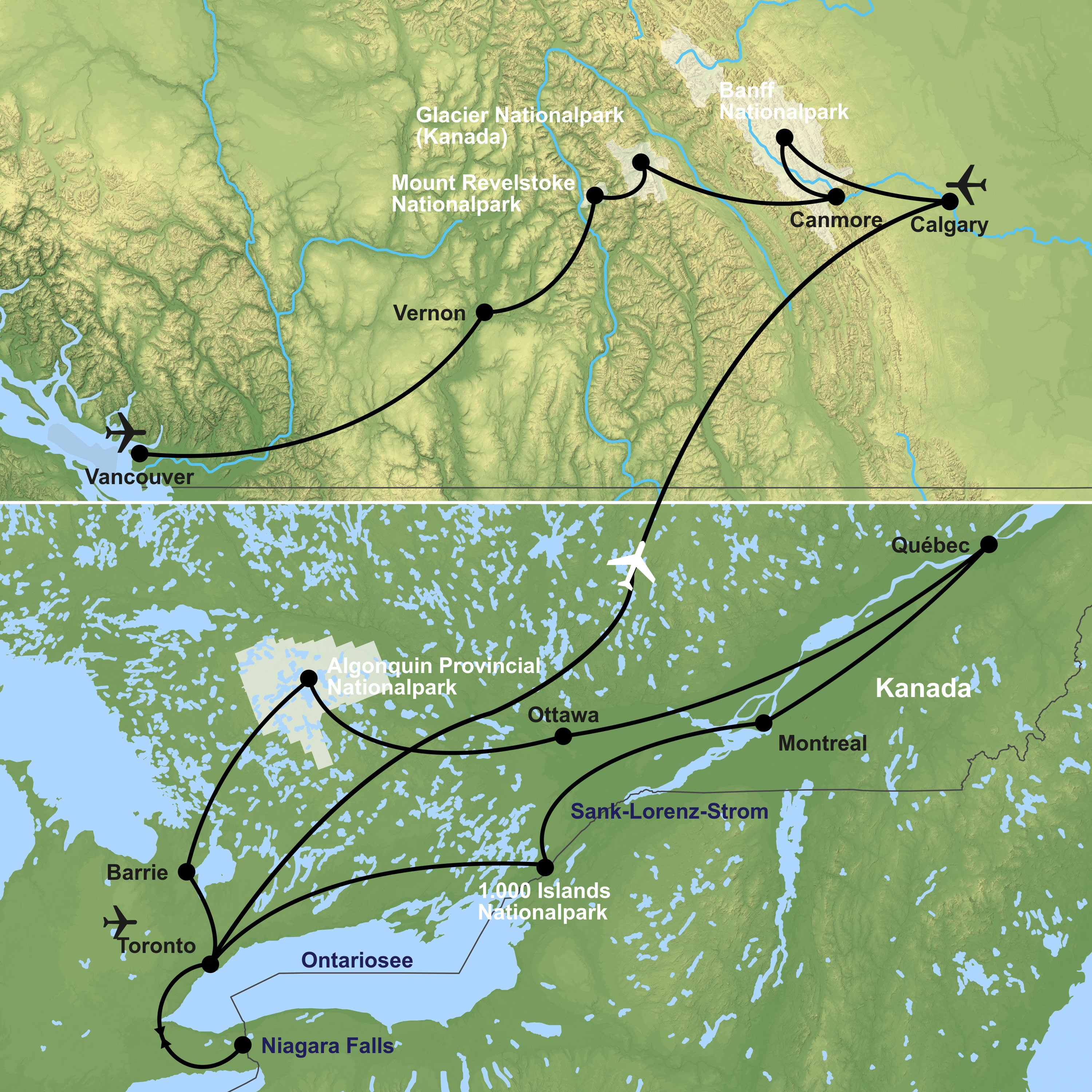 Naturwunder & Metropolen hautnah erleben