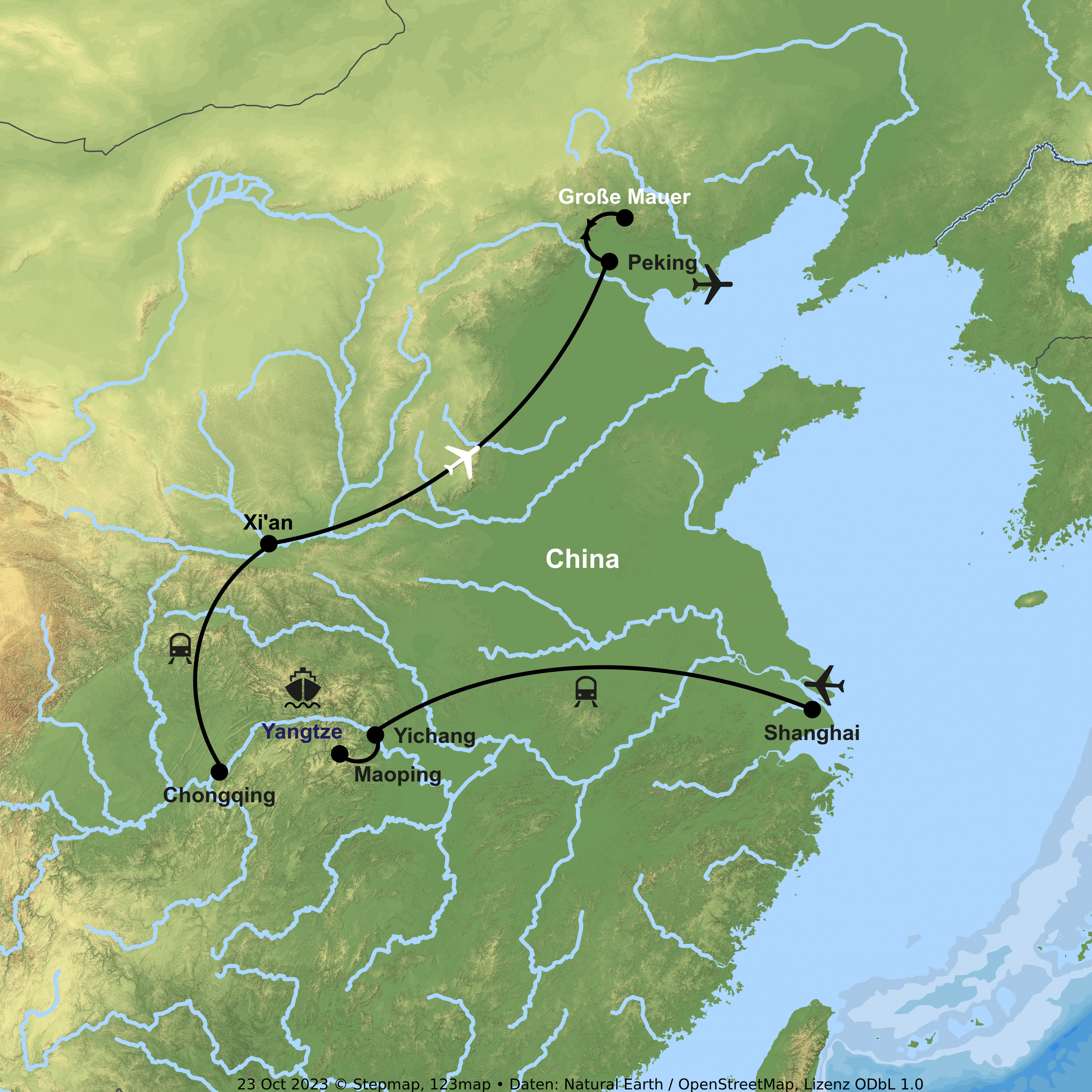 Kaiserstädte & Yangtze-Flusskreuzfahrt erleben