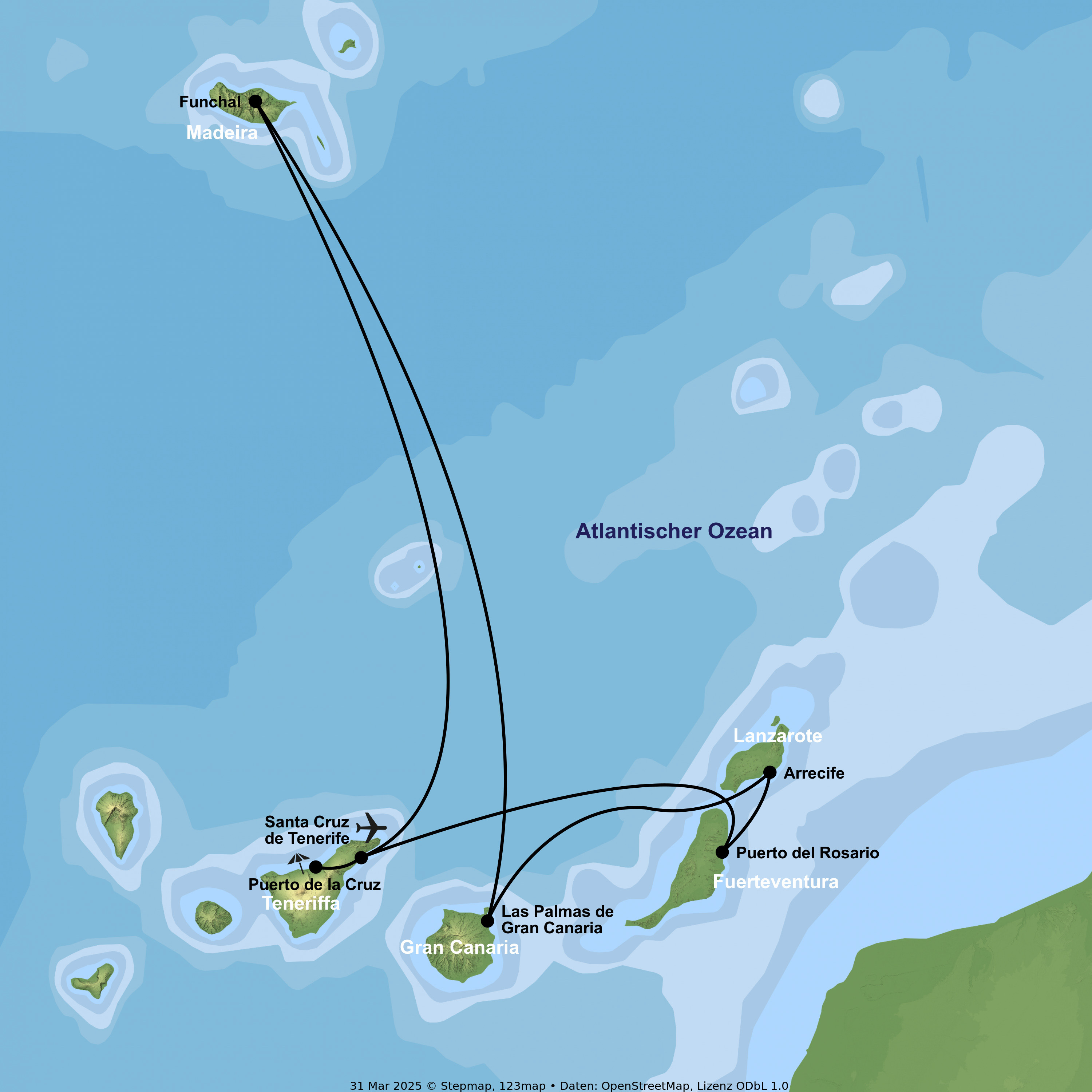 Kreuzfahrt mit AIDAcosma ab/an Teneriffa inkl. 2 Wochen Hotelaufenthalt