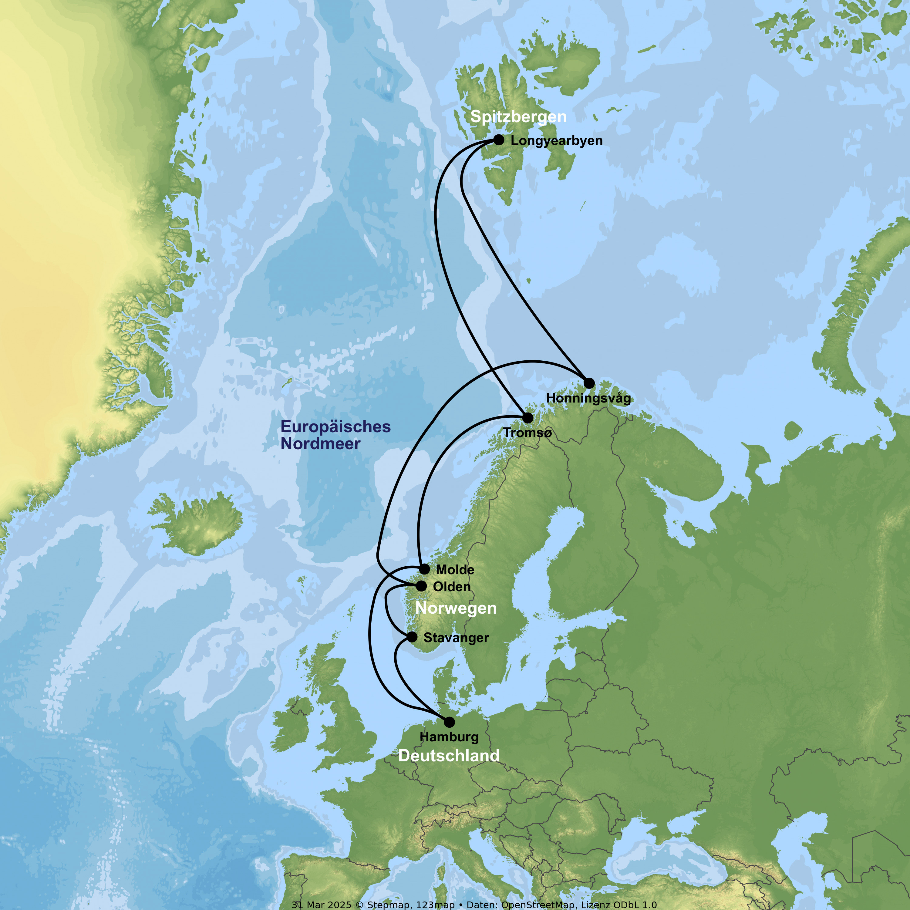 Kreuzfahrt mit MSC Preziosa ab/an Hamburg