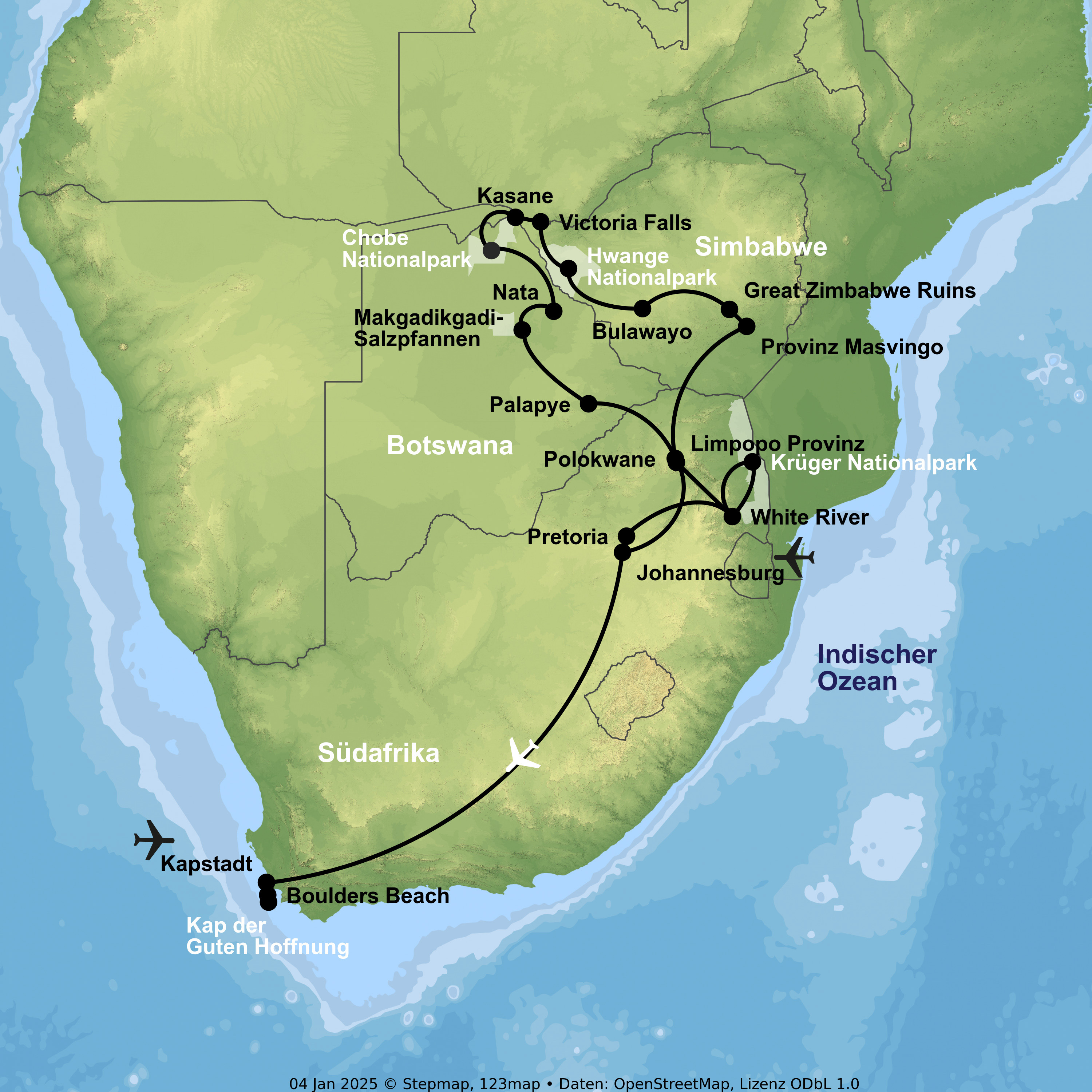 Safari, Wasserfälle & Kulturerbe entdecken