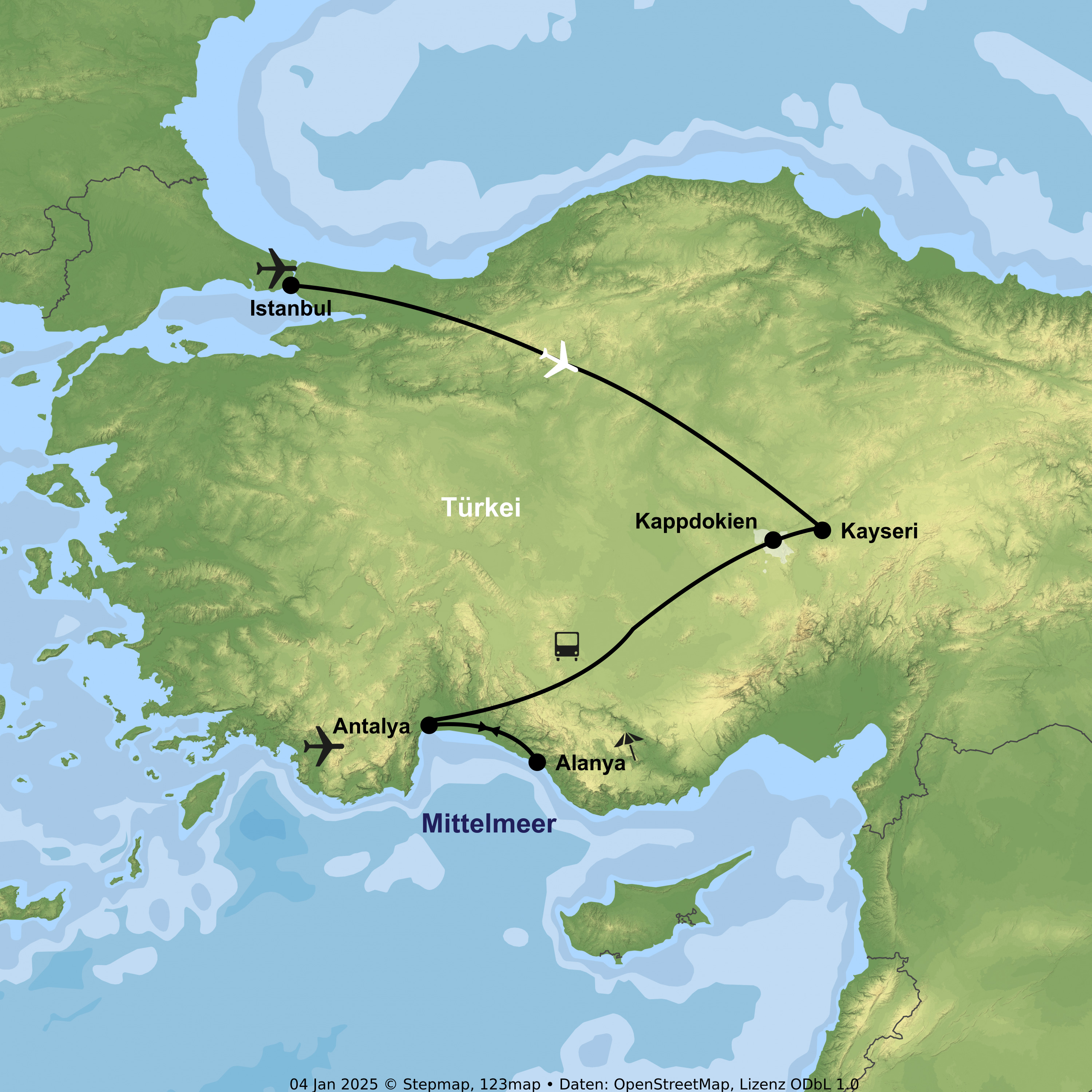 Zwischen Felsenwundern und Meeresrauschen unterwegs