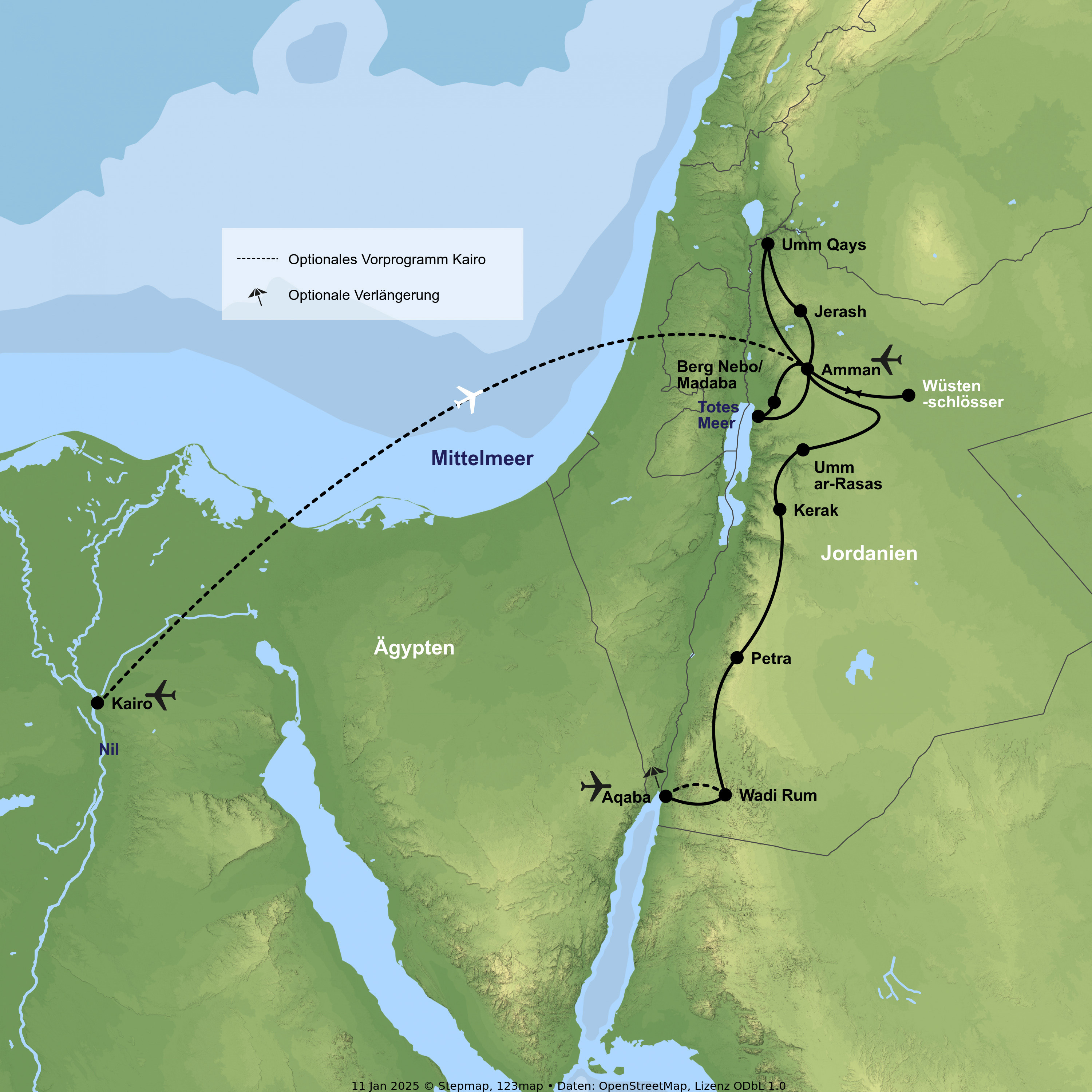 Wüstenschlösser & Weltwunder erleben