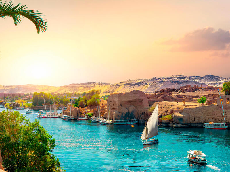 Rundreisen Ägypten: Nilkreuzfahrt ab/an Luxor & Baden in Abu Soma 15-tägig inkl. Flüge 4-Sterne-Hotel mit All Inclusive / 4-Sterne-Schiff mit Vollp