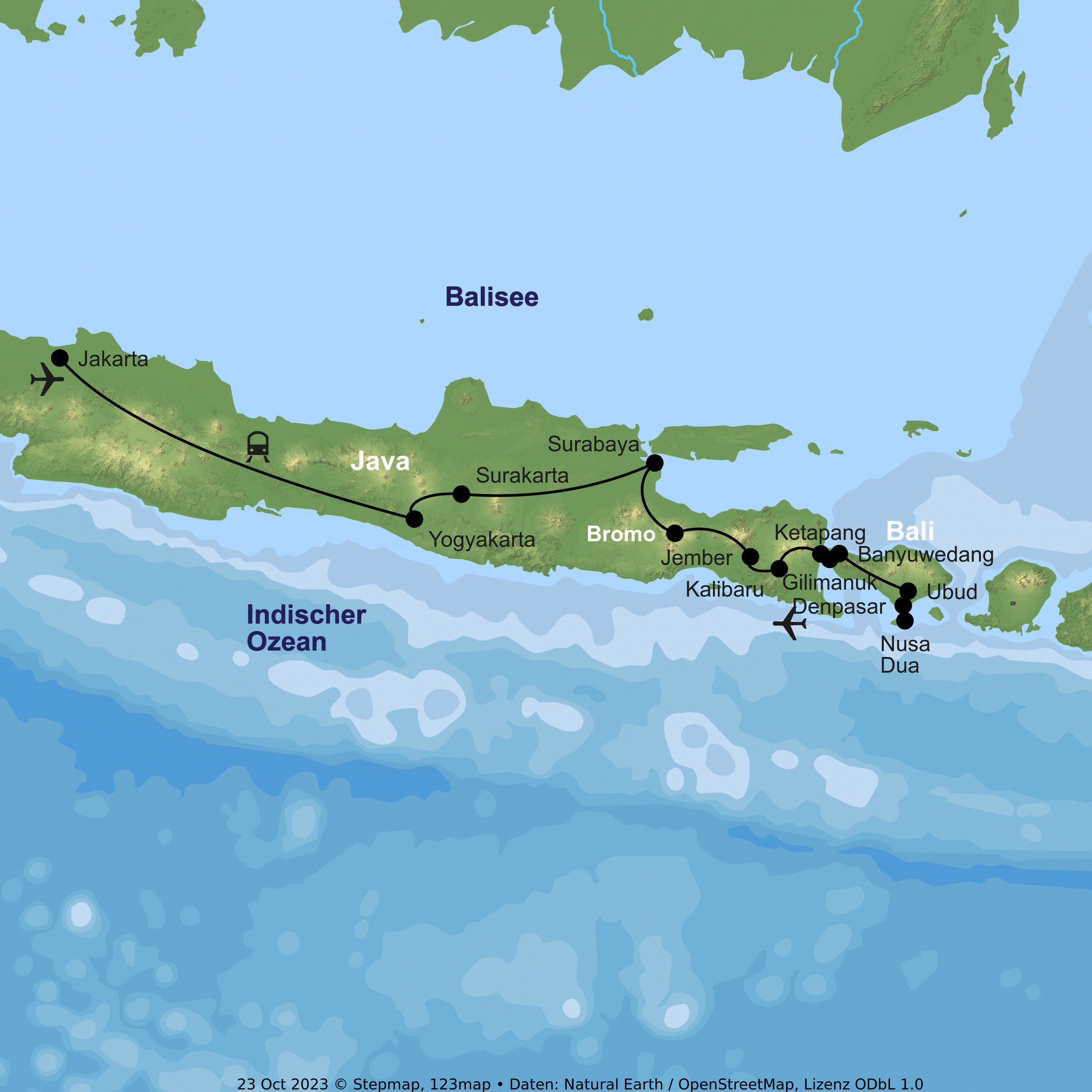 Magische Momente zwischen Borobudur und Bromo Vulkan