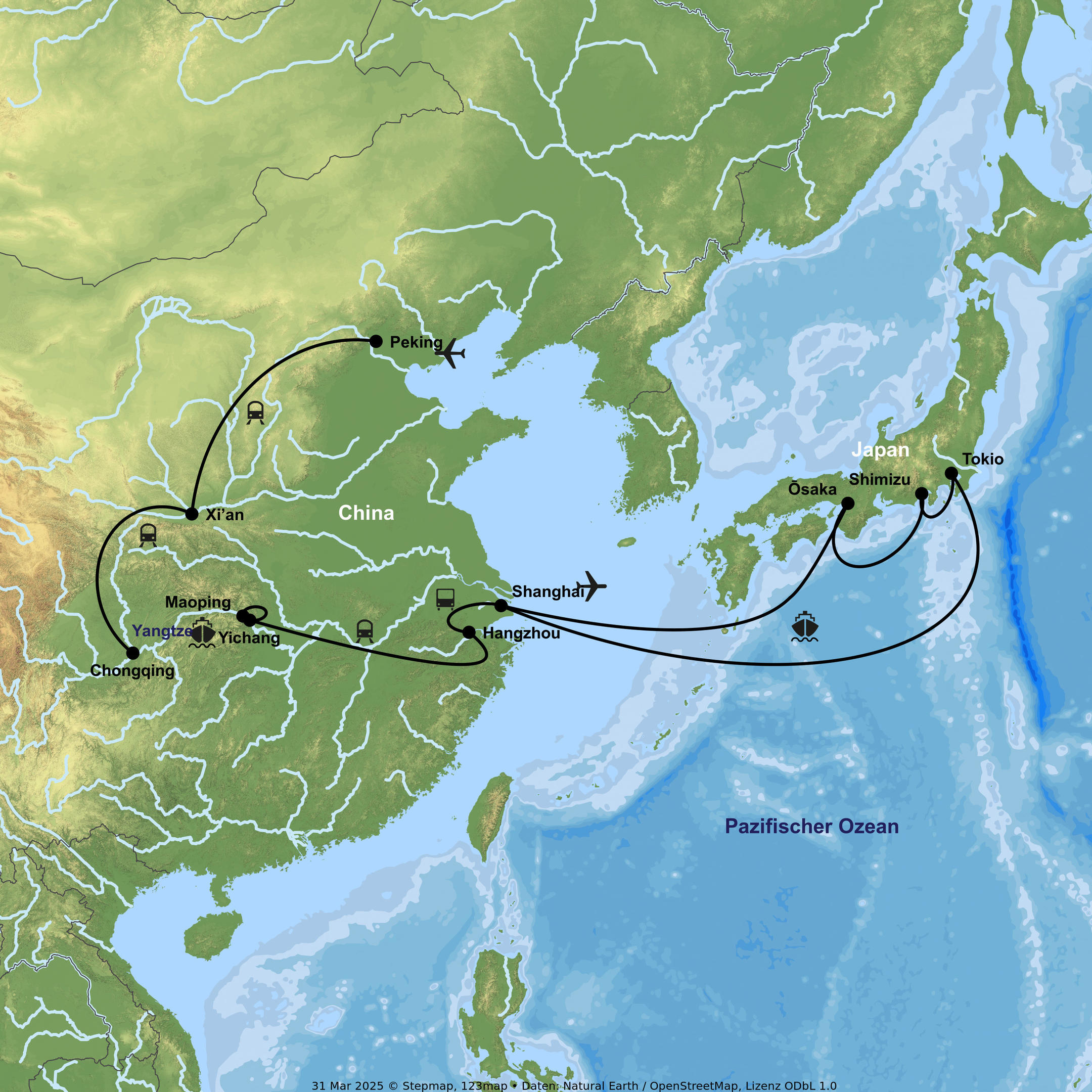 Rundreise von Peking bis Shanghai & Kreuzfahrt mit der Spectrum of the Seas ab/an Shanghai