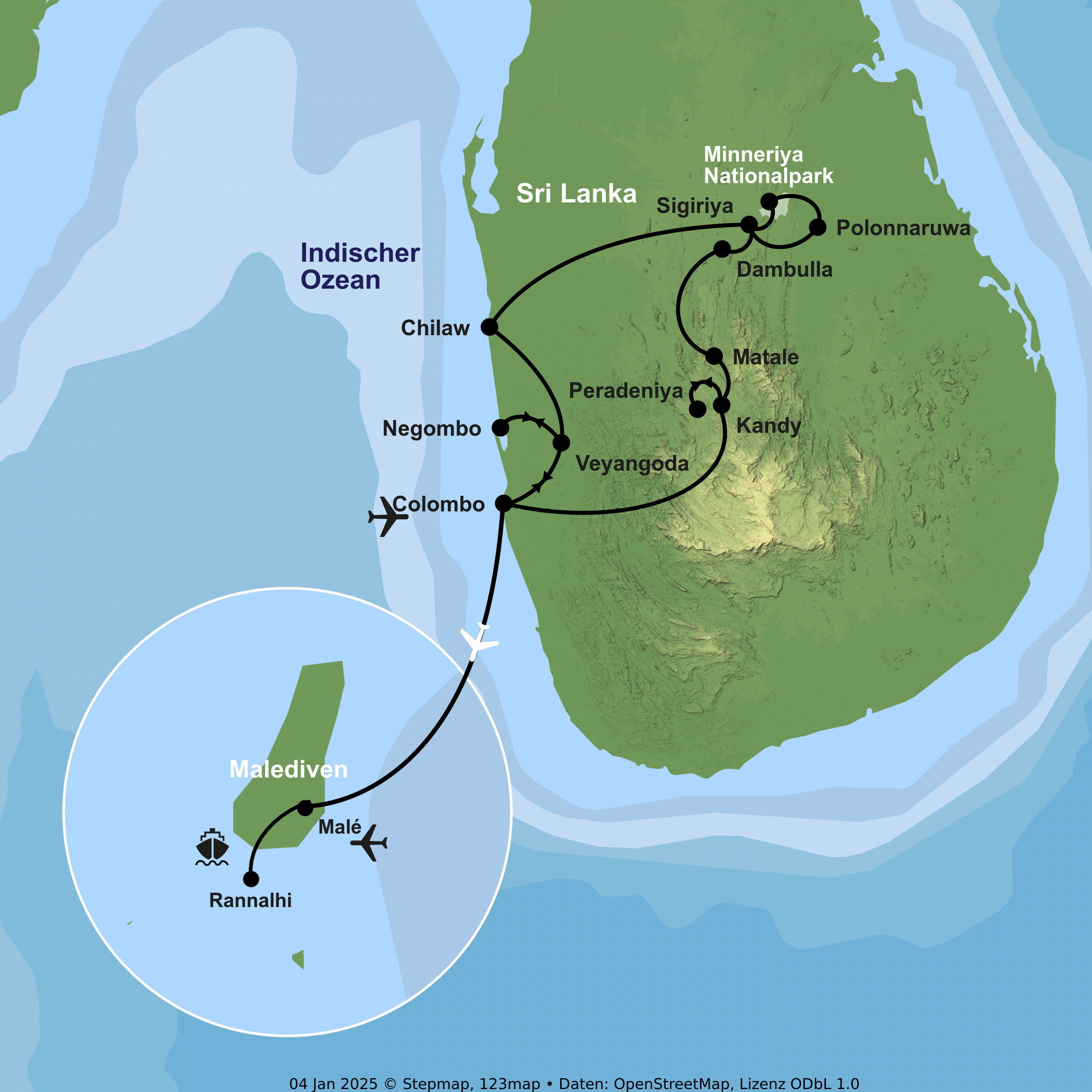 Wo Elefanten wandern und Tempel Geschichten flüstern