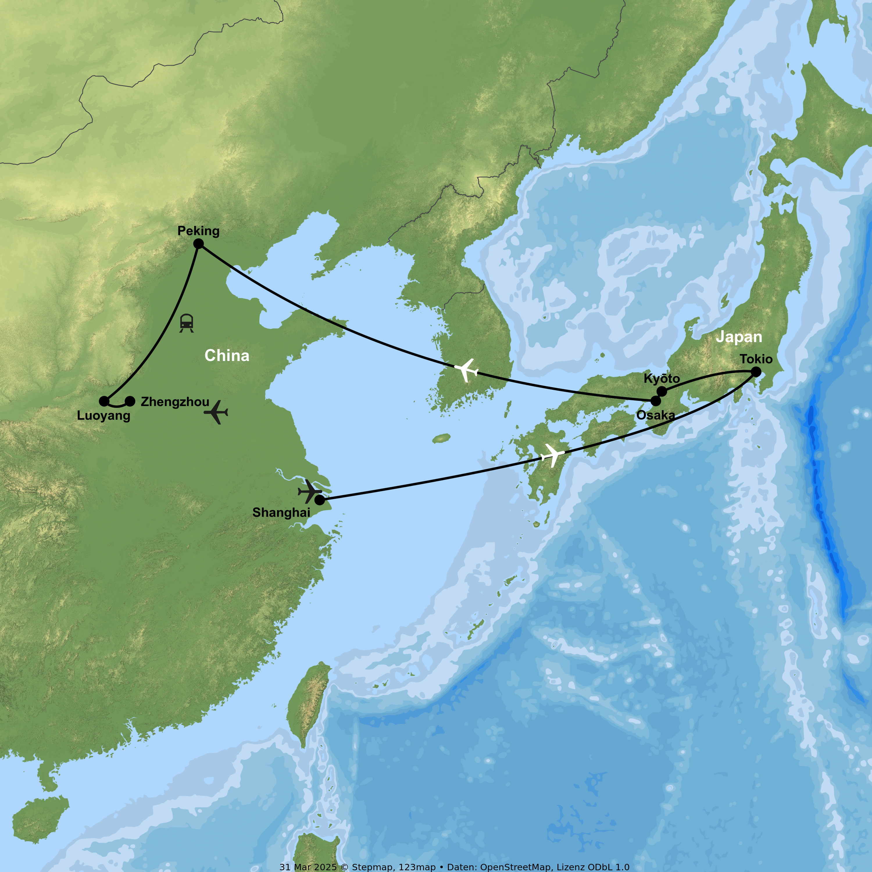 Von der Verbotenen Stadt bis zum Fuji
