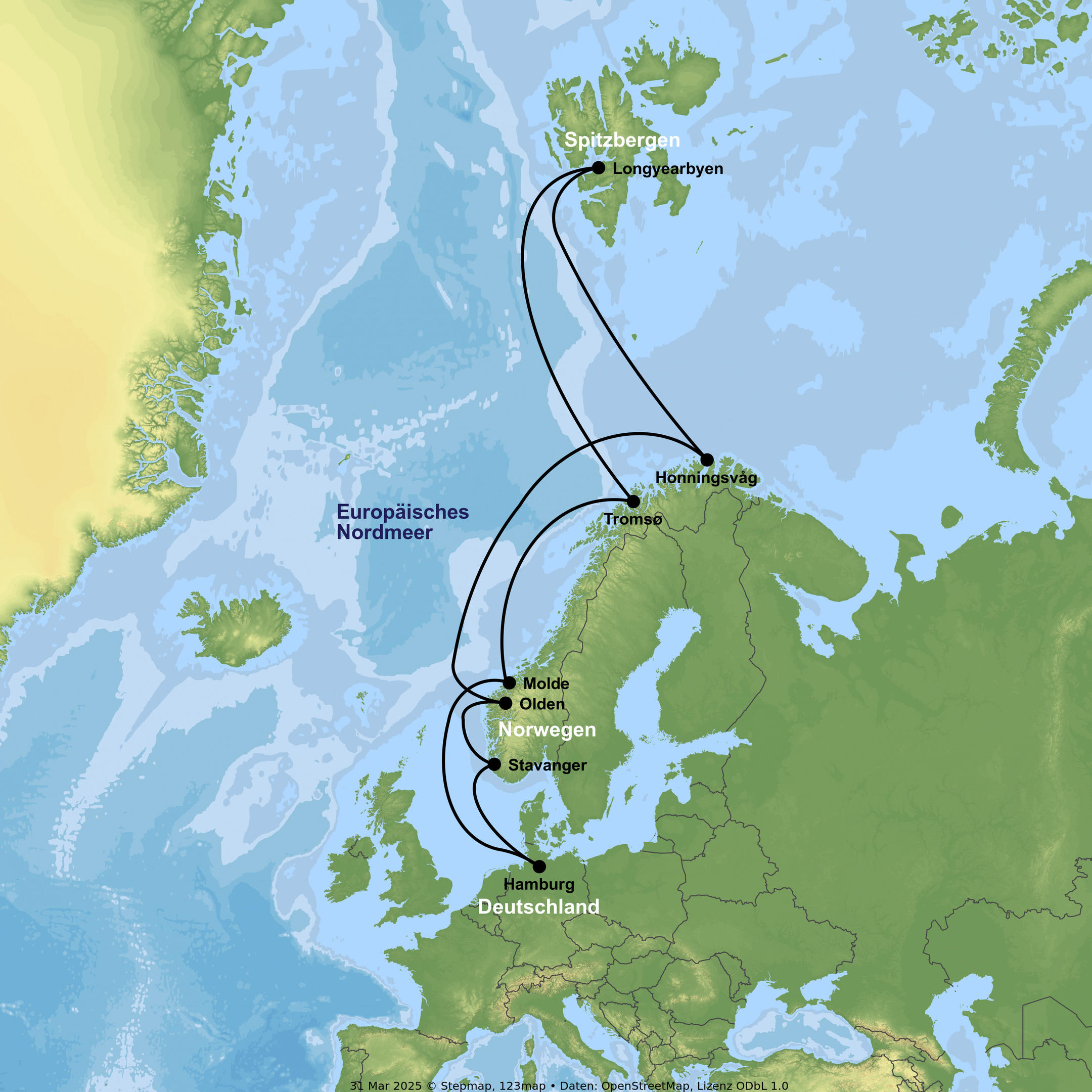 Kreuzfahrt mit MSC Preziosa ab/an Hamburg