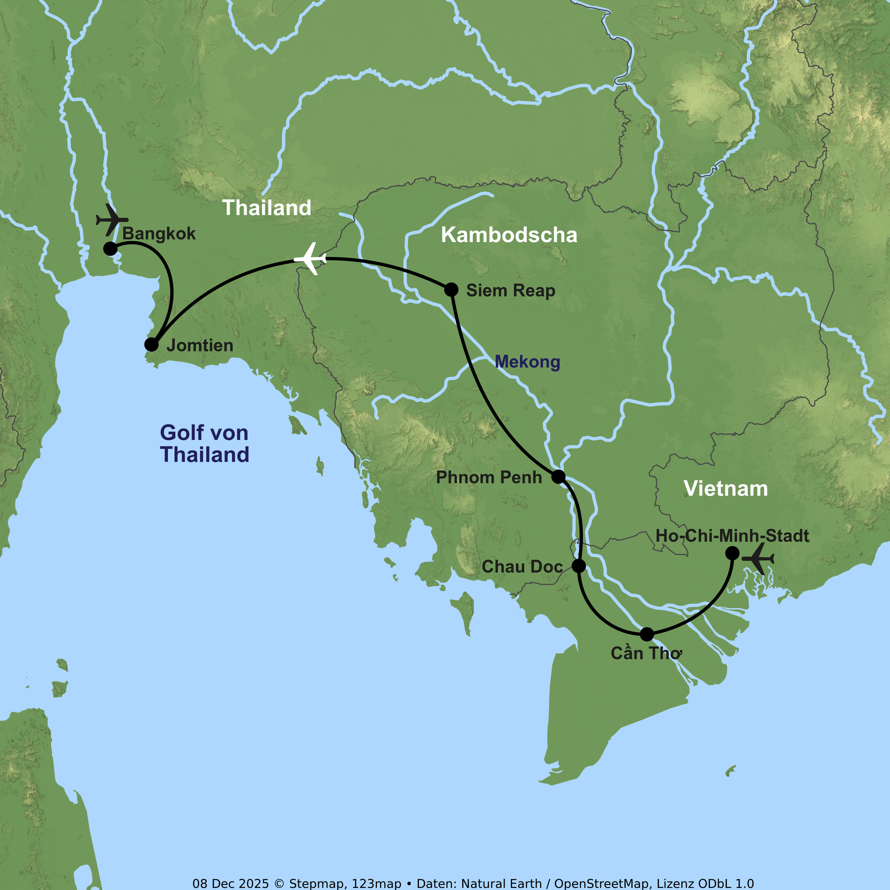 Zwischen Tempeln, Tropen & Traumstränden