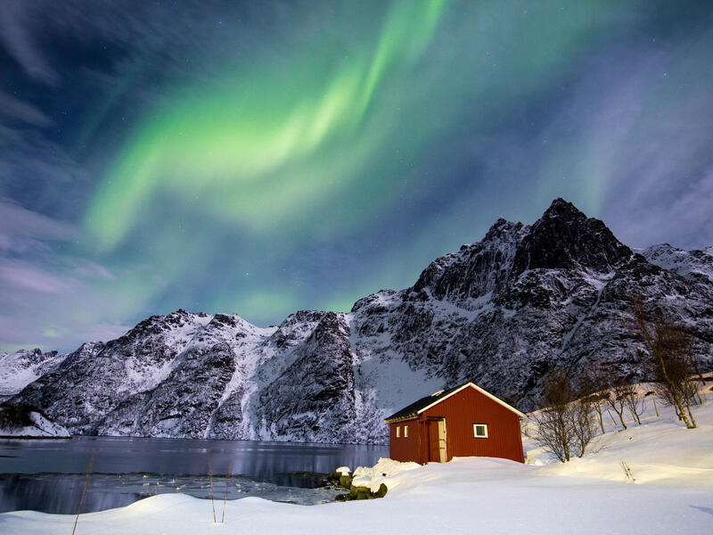 Rundreisen Norwegen: Dem Nordlicht entgegen auf Pfaden aus Schnee und Stille 8-tägig inkl. Flug Mittelklassehotels mit Frühstück Inkl. Ausflüge i.