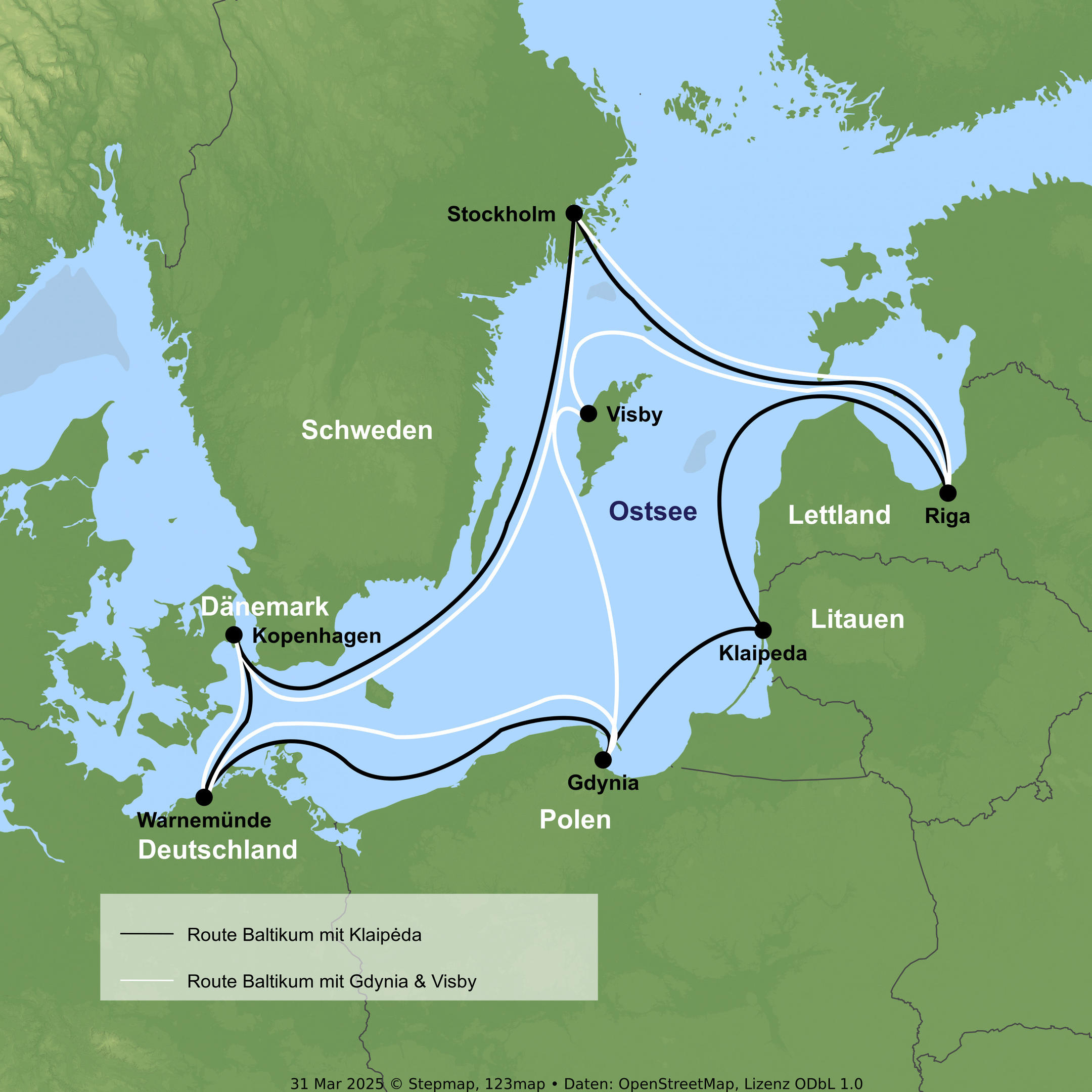 Kreuzfahrt mit MSC Magnifica ab/an Warnemünde