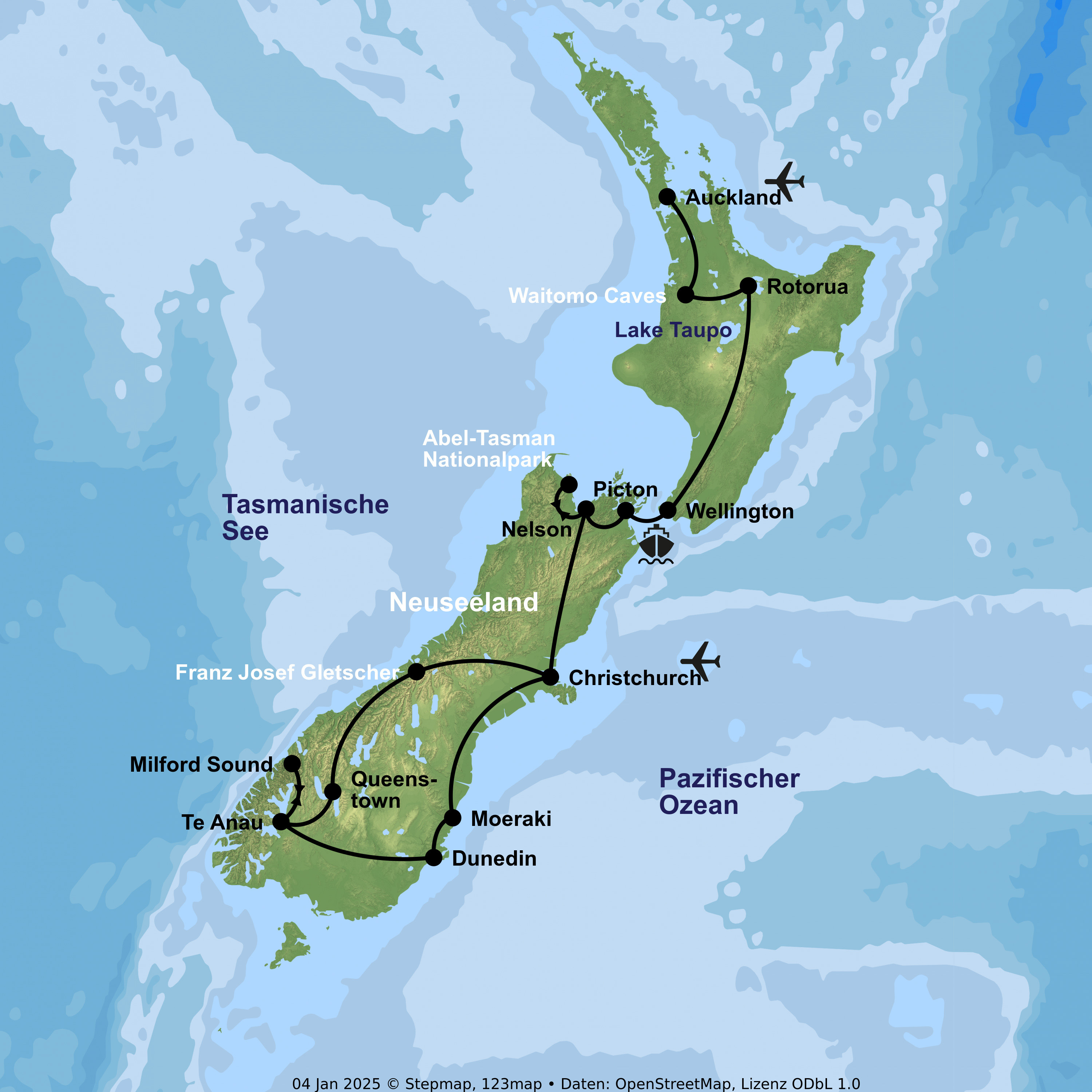 Von der wilden Westküste bis zum Milford Sound