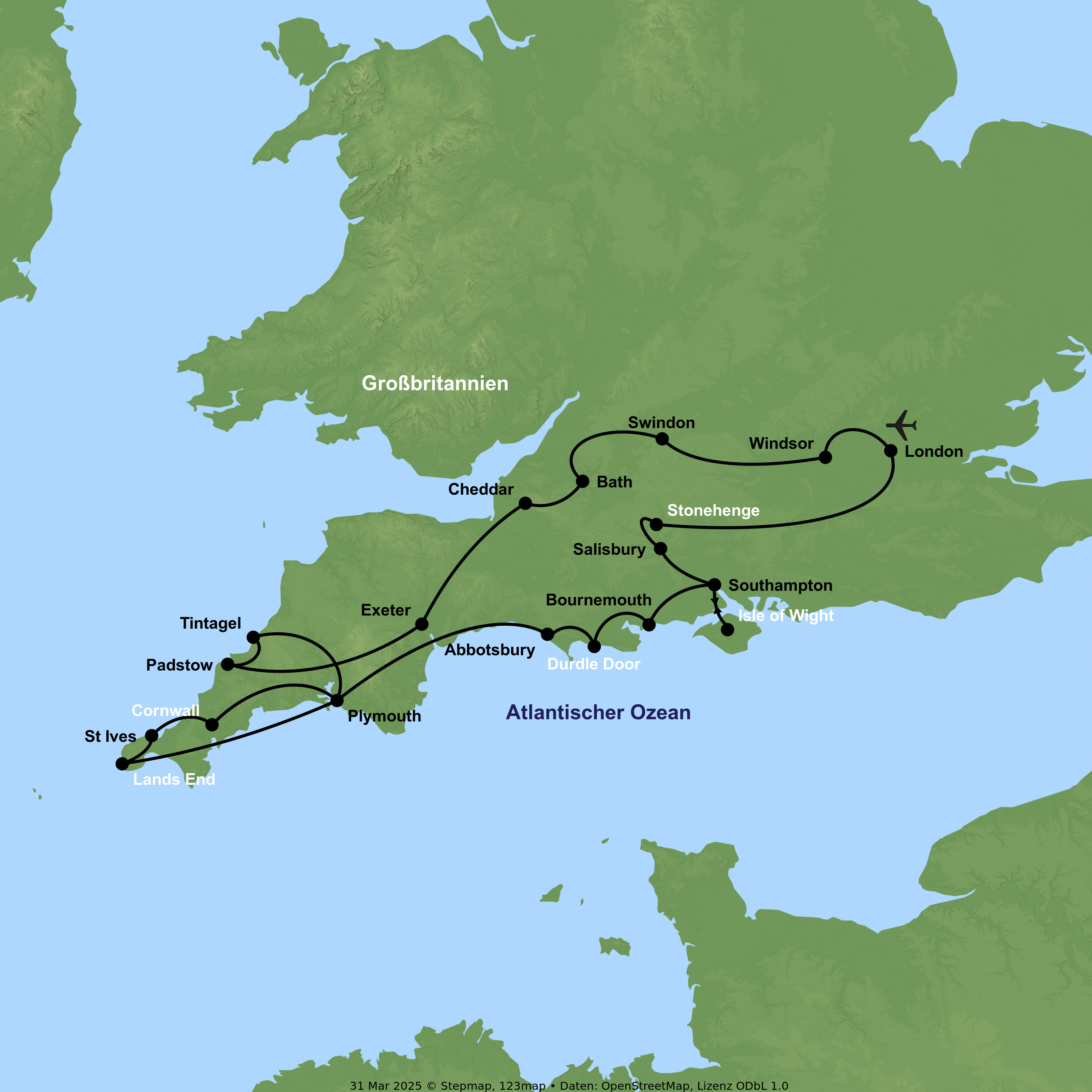 Historische Städte, beeindruckende Küstenlandschaften & charmante Dörfer