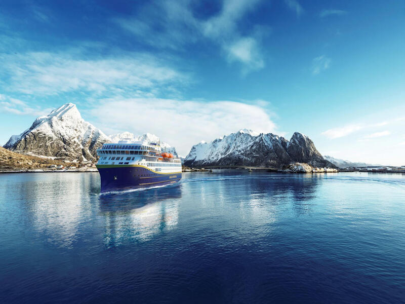Kreuzfahrten Norwegen – Nordkap: Kreuzfahrt mit einem Postschiff der Havila Flotte ab/an Bergen 14-tägig inkl. Flüge Premium-Schiff mit Vollpension