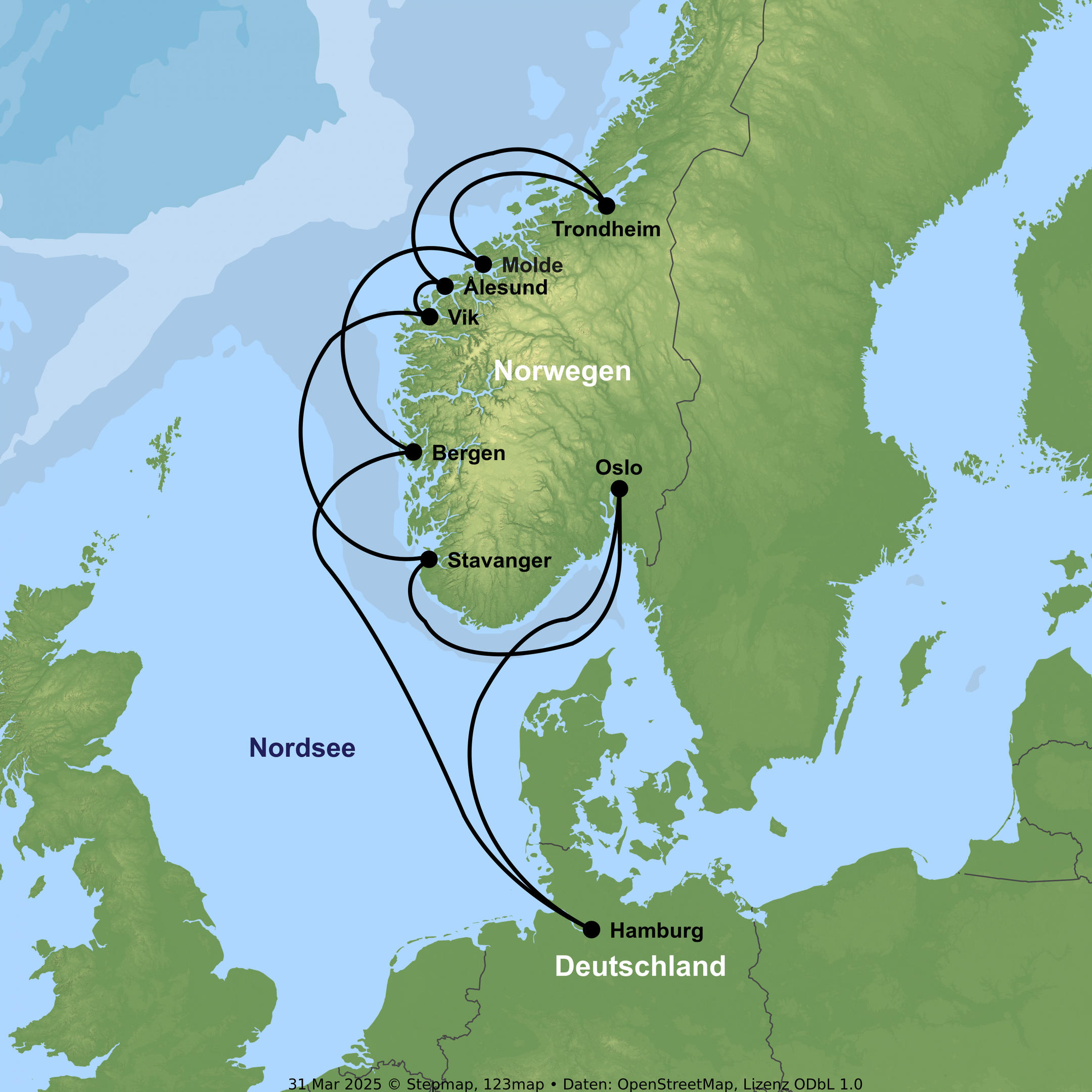 Kreuzfahrt mit MSC Preziosa ab/an Hamburg