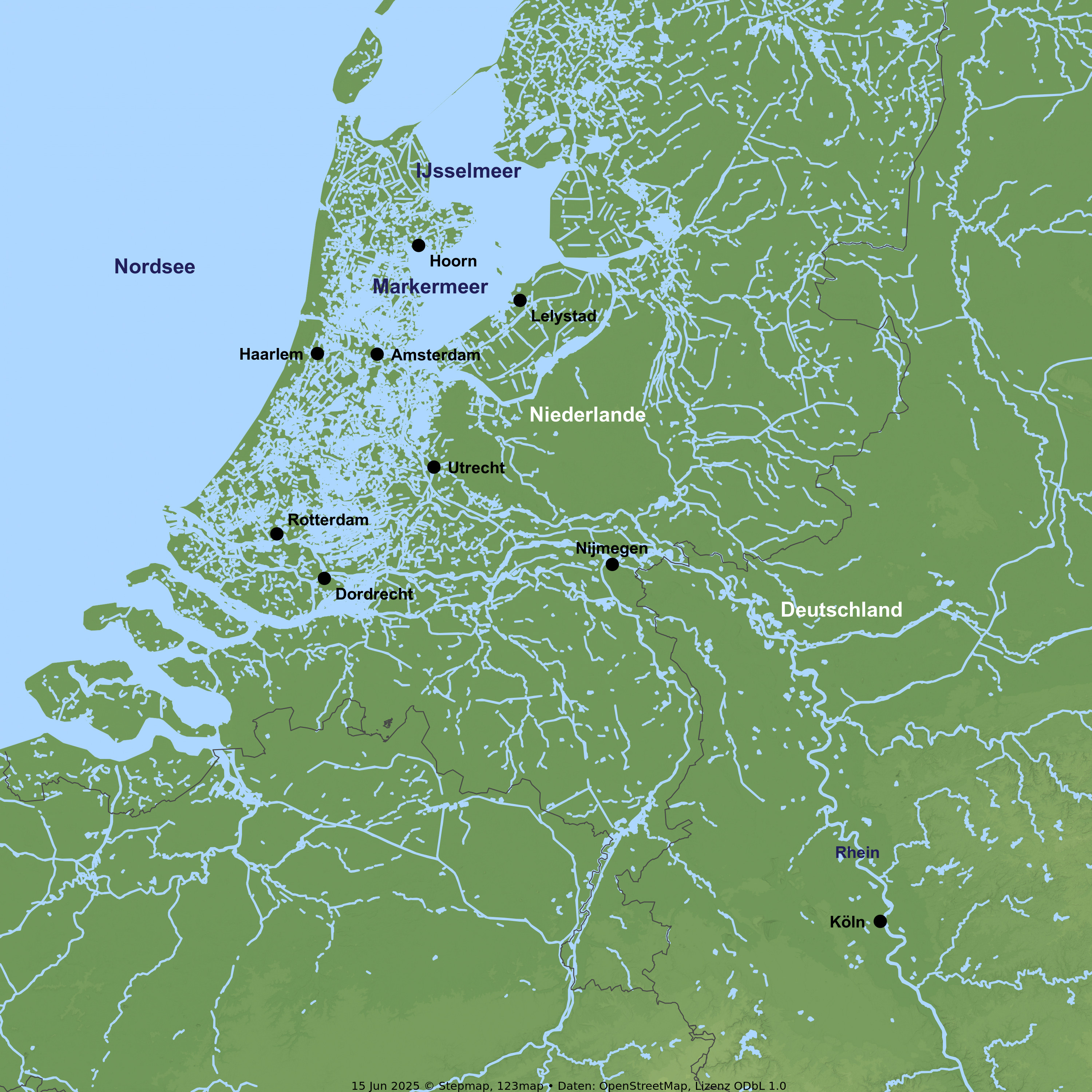 Flusskreuzfahrt mit MS COMPASS OPERA ab/an Köln