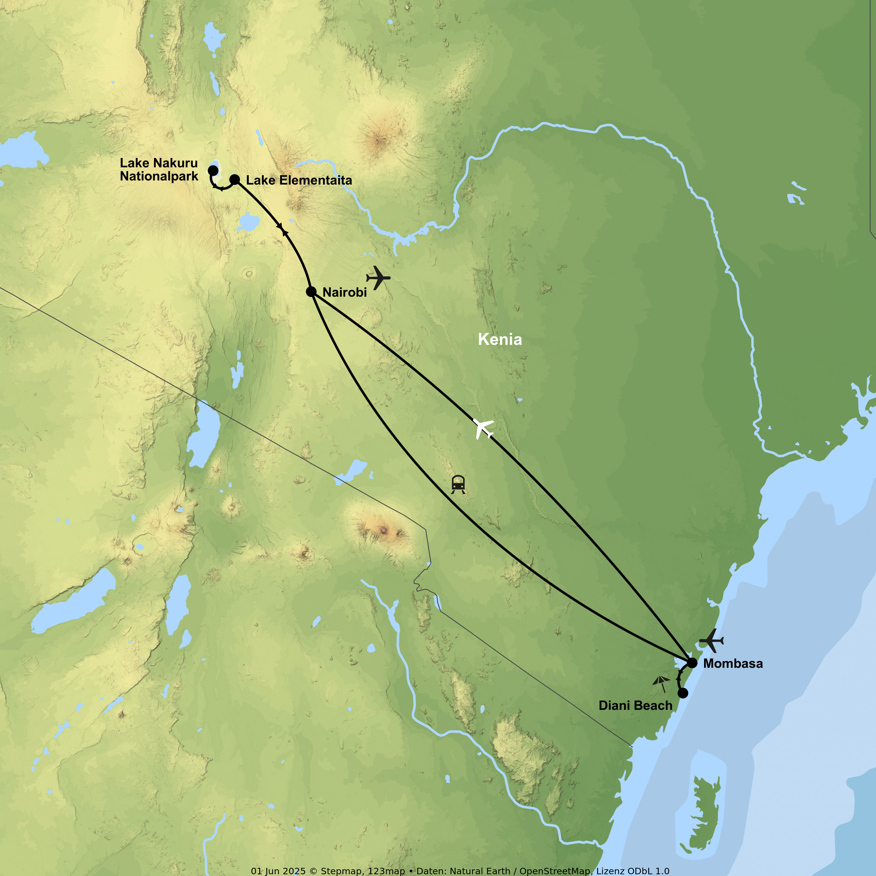 Von wilden Safaris bis zu weißen Stränden