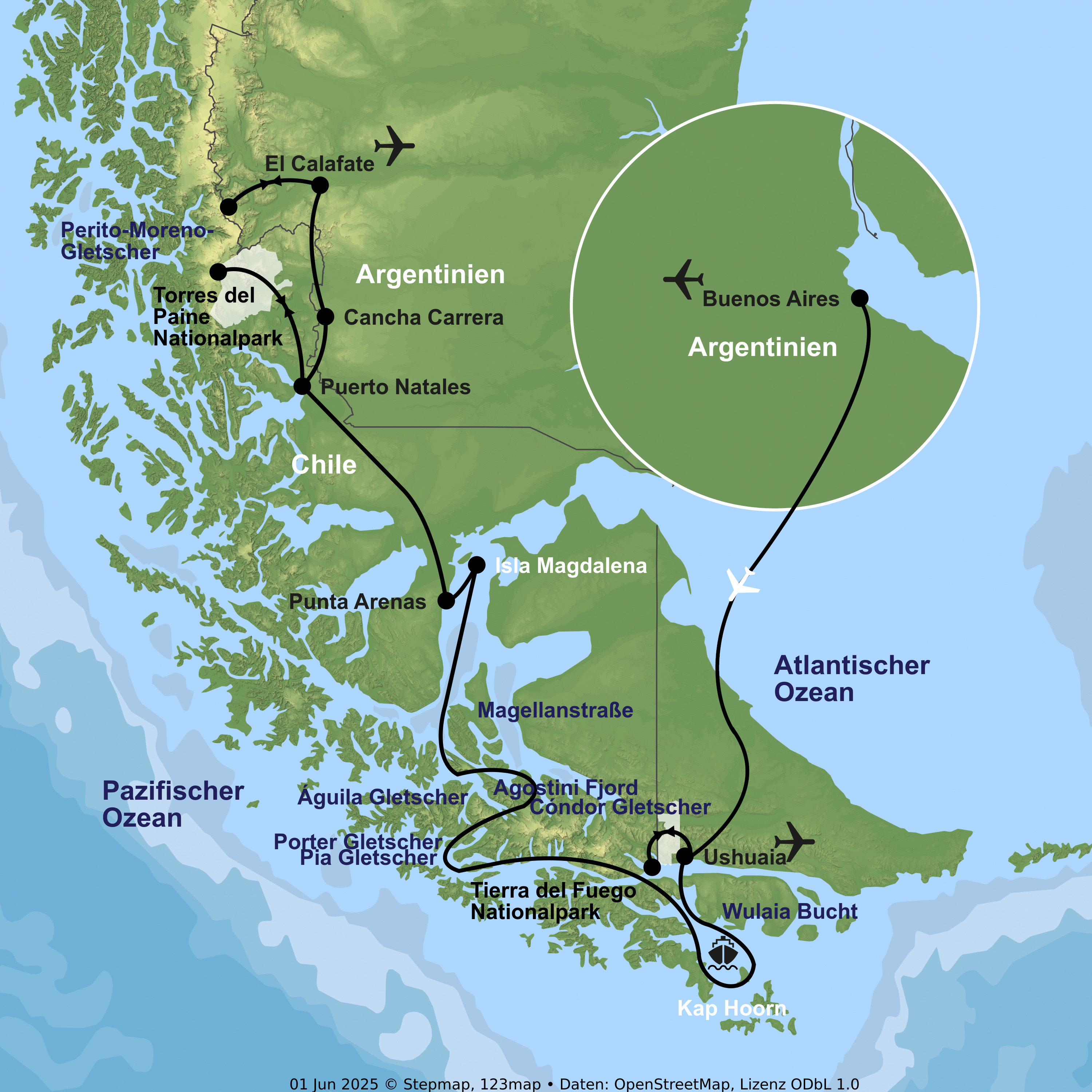 Expeditionsabenteuer ans Ende der Welt