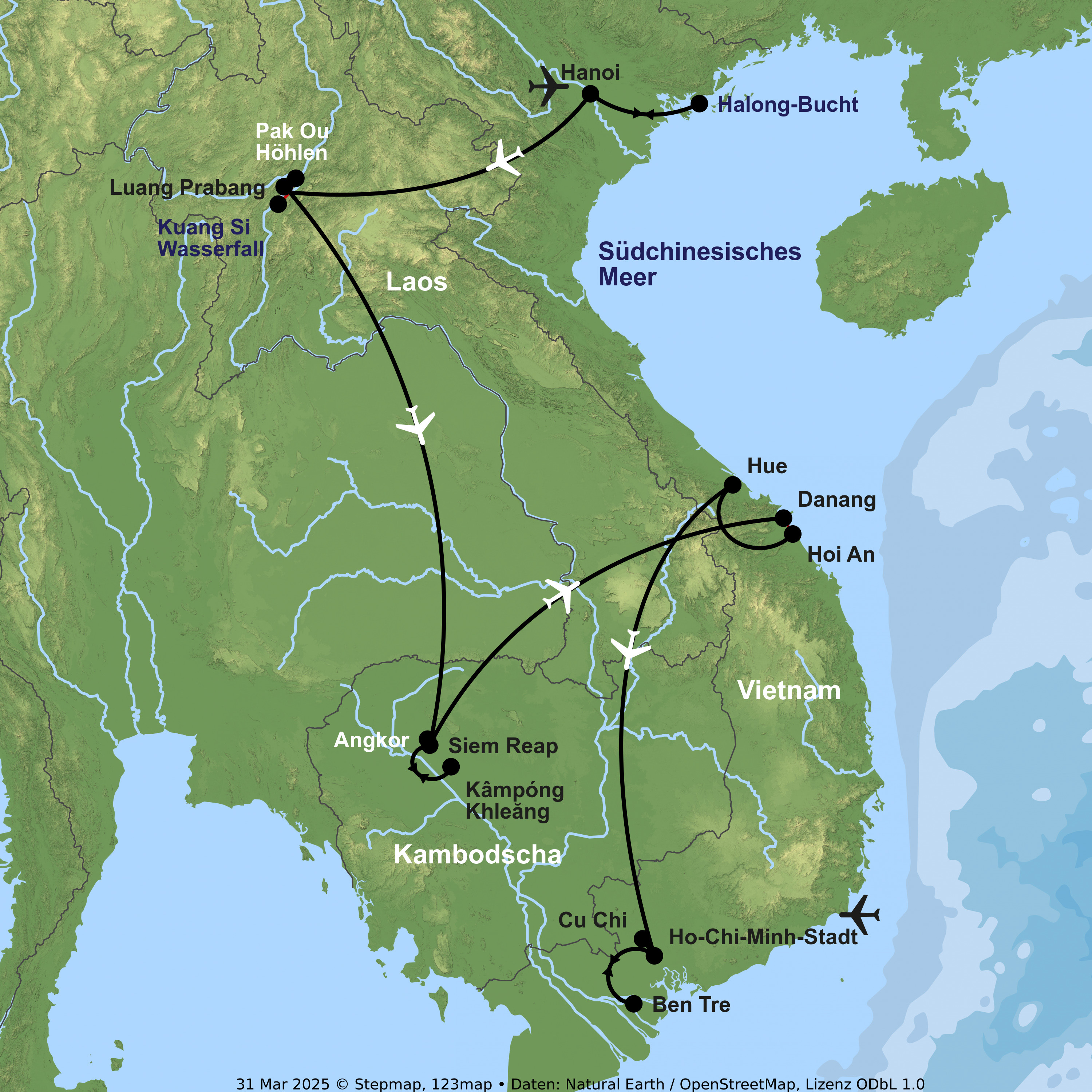 Klang der Tempel, Farben der Märkte, Abenteuer im Dschungel
