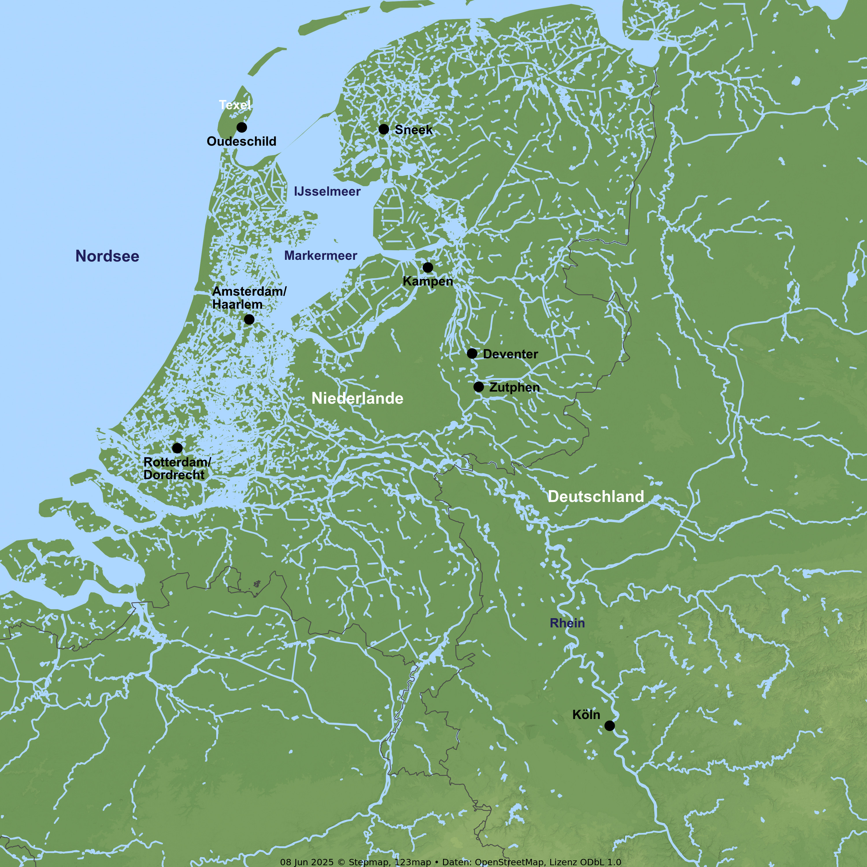 Flusskreuzfahrt mit MS COMPASS OPERA ab/an Köln