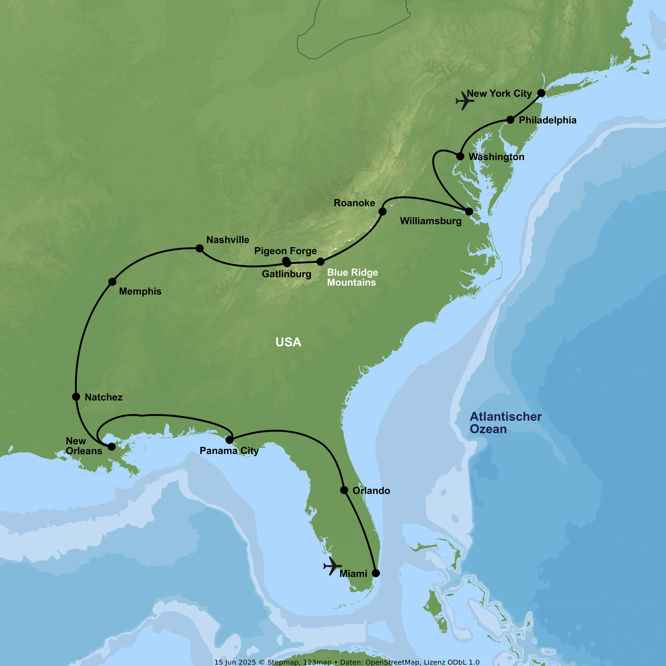 Von New York bis Miami: Eine Reise voller Klang & Geschichte
