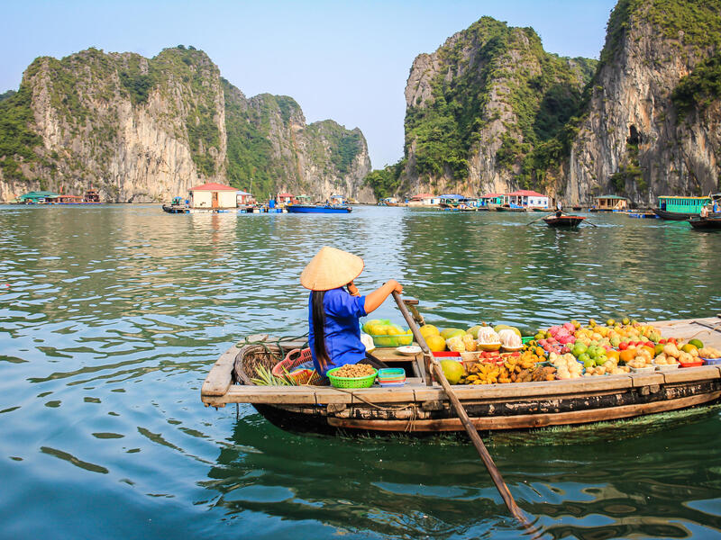 Erlebnisreisen Vietnam: Von der Dschunke ins Dschungelgrün 15-tägig inkl. Flüge 3-/4-Sterne-Hotels/Dschunke/Privatunterkünfte mit Verpflegung Inkl