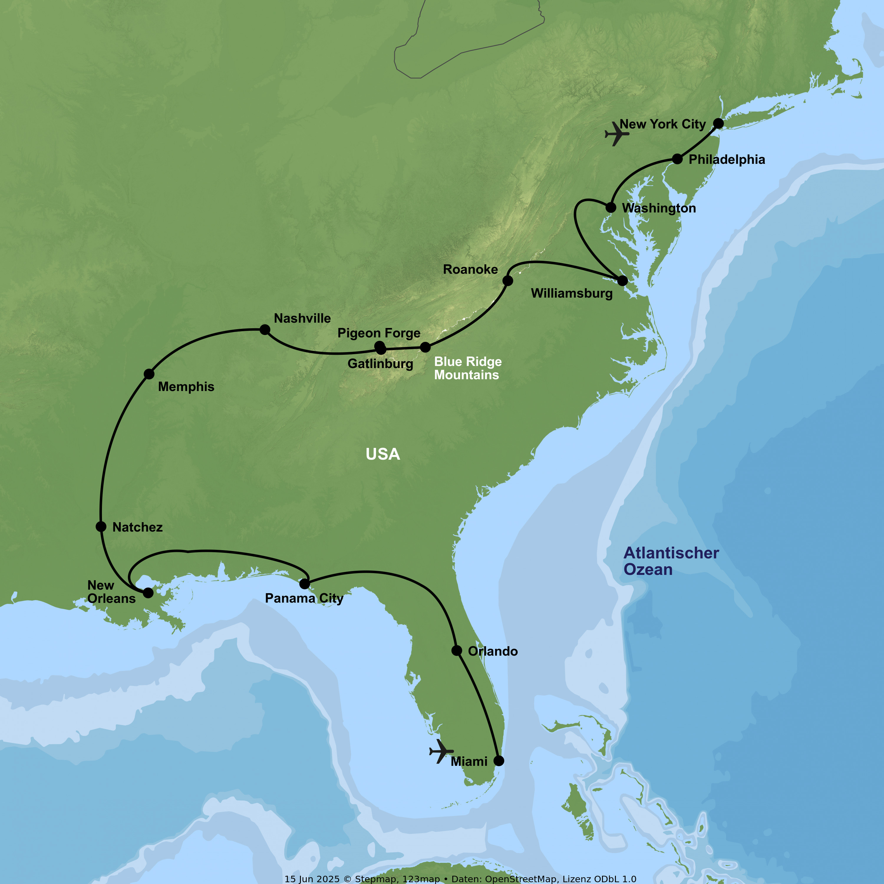 Von New York bis Miami: Eine Reise voller Klang & Geschichte