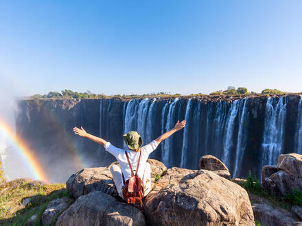 16 Tage Rundreisen Namibia, Botswana und Simbabwe Safari, Wüste und Wasserwunder in Südwestafrika