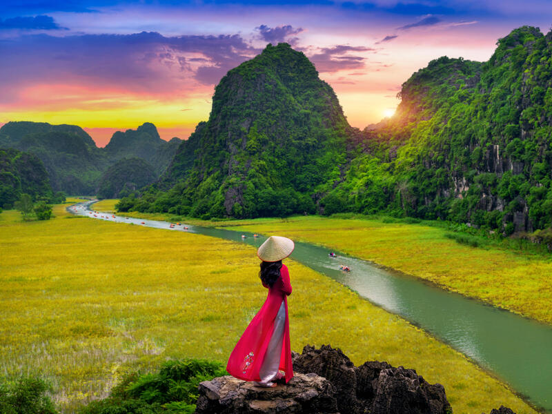 Rundreisen Nordvietnam: Zwischen Bergdörfern, Reiskulturen und Weltkulturerbe 9- bzw. 10-tägig inkl. Flüge Mittelklassehotels mit Frühstück Inkl.