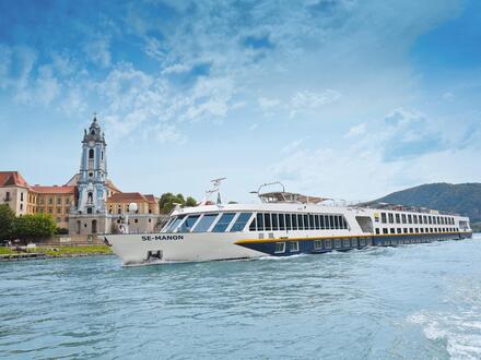 Kreuzfahrten Donau: Rad & Schiff Flusskreuzfahrt mit MS SE-MANON ab/an Passau mit Wien