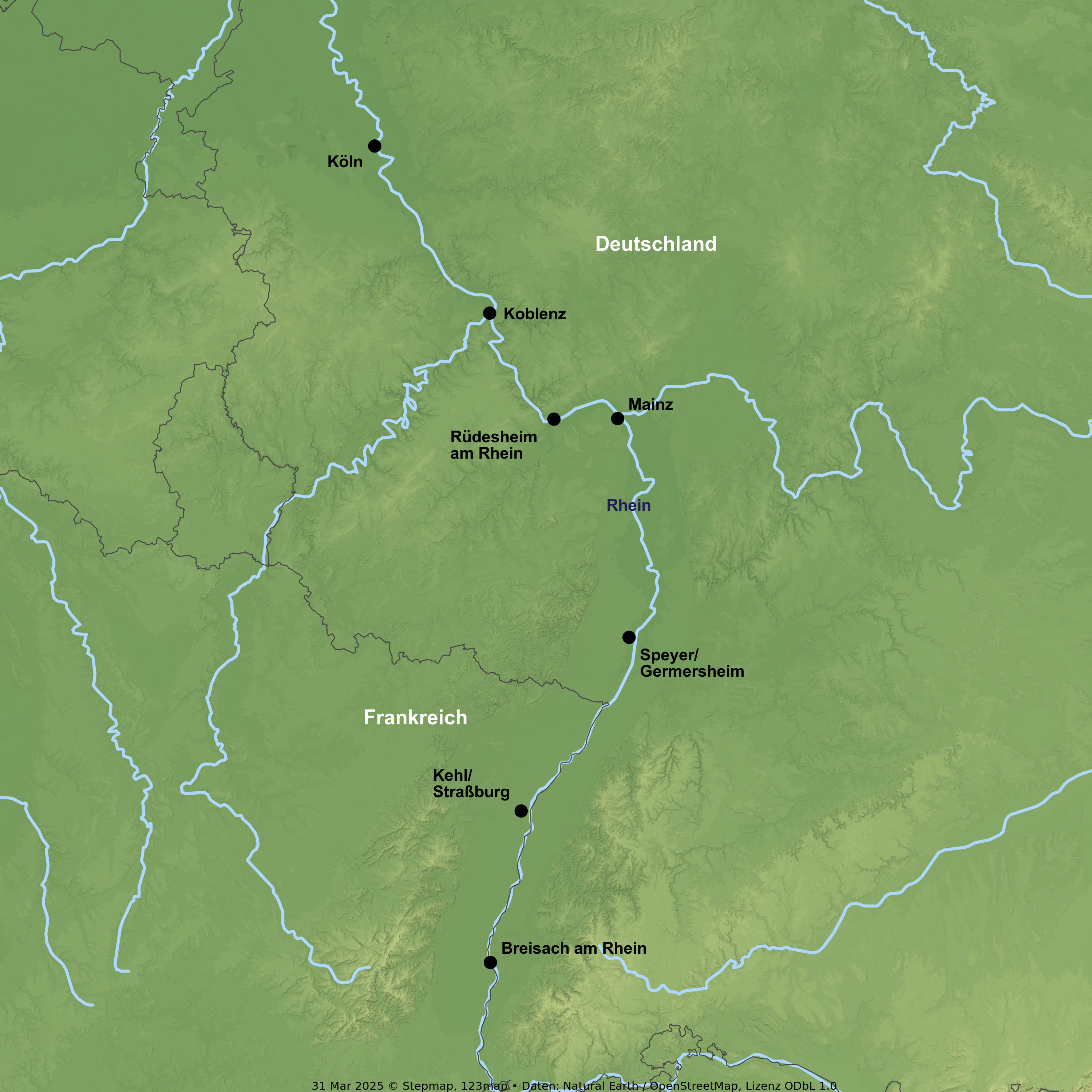 Flusskreuzfahrt mit A-ROSA BRAVA ab/an Köln