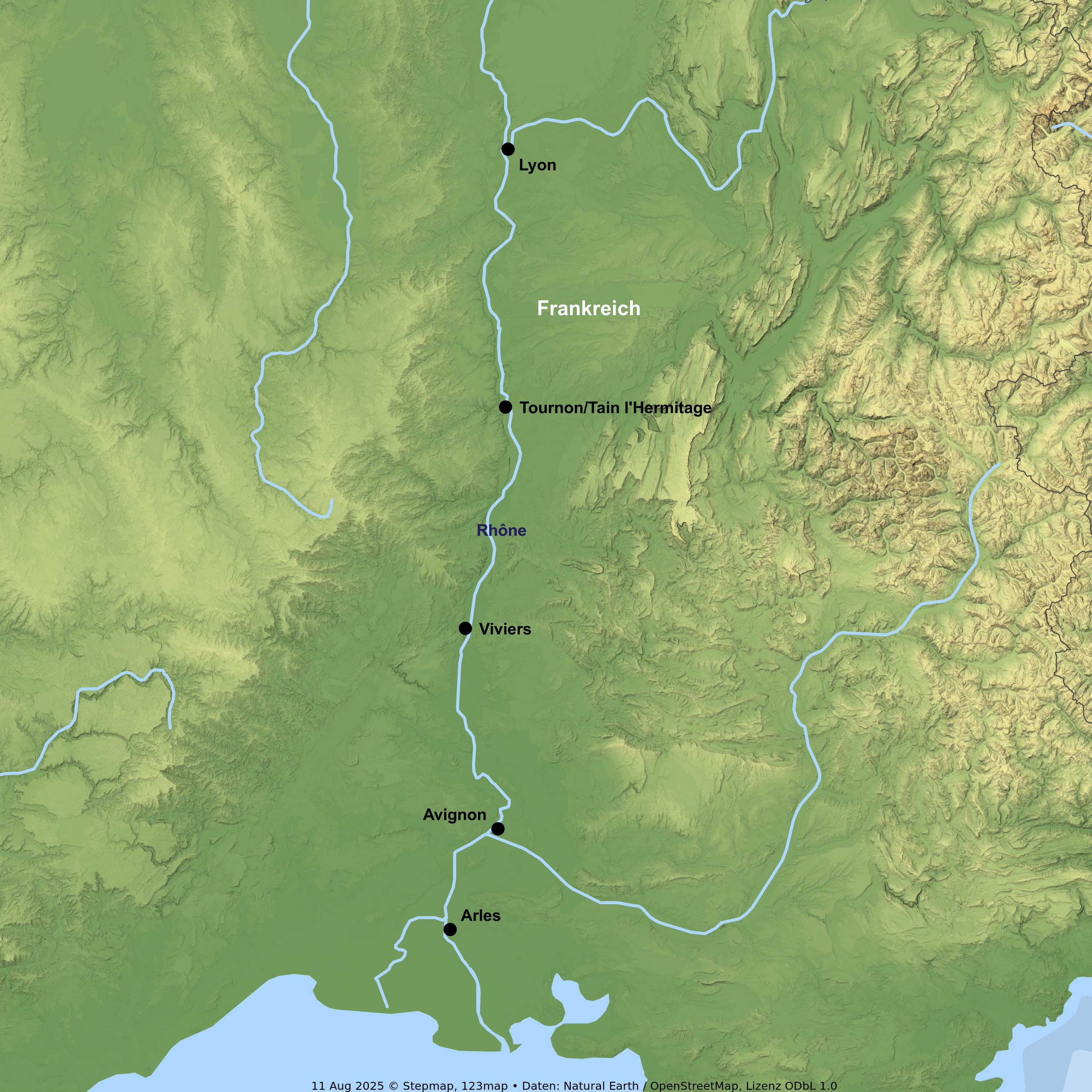 Flusskreuzfahrt mit A-ROSA STELLA/LUNA ab/an Lyon