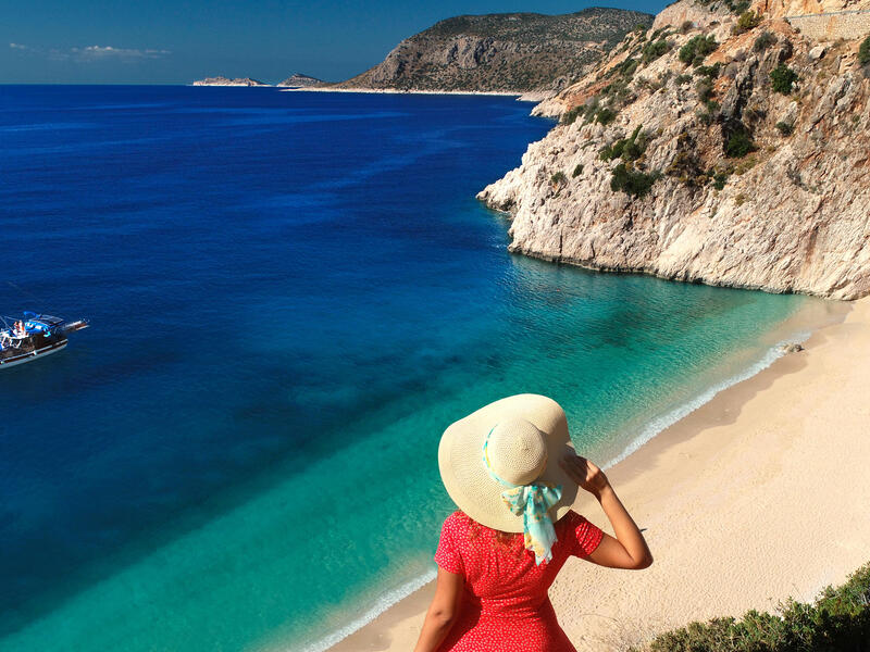 Flugreisen Türkei – Blaue Reise: Rundreise Kappadokien & Kreuzfahrt mit einem Motorsegler ab/an Kemer 15-tägig inkl. Flüge 4-Sterne-Hotels mit Halb