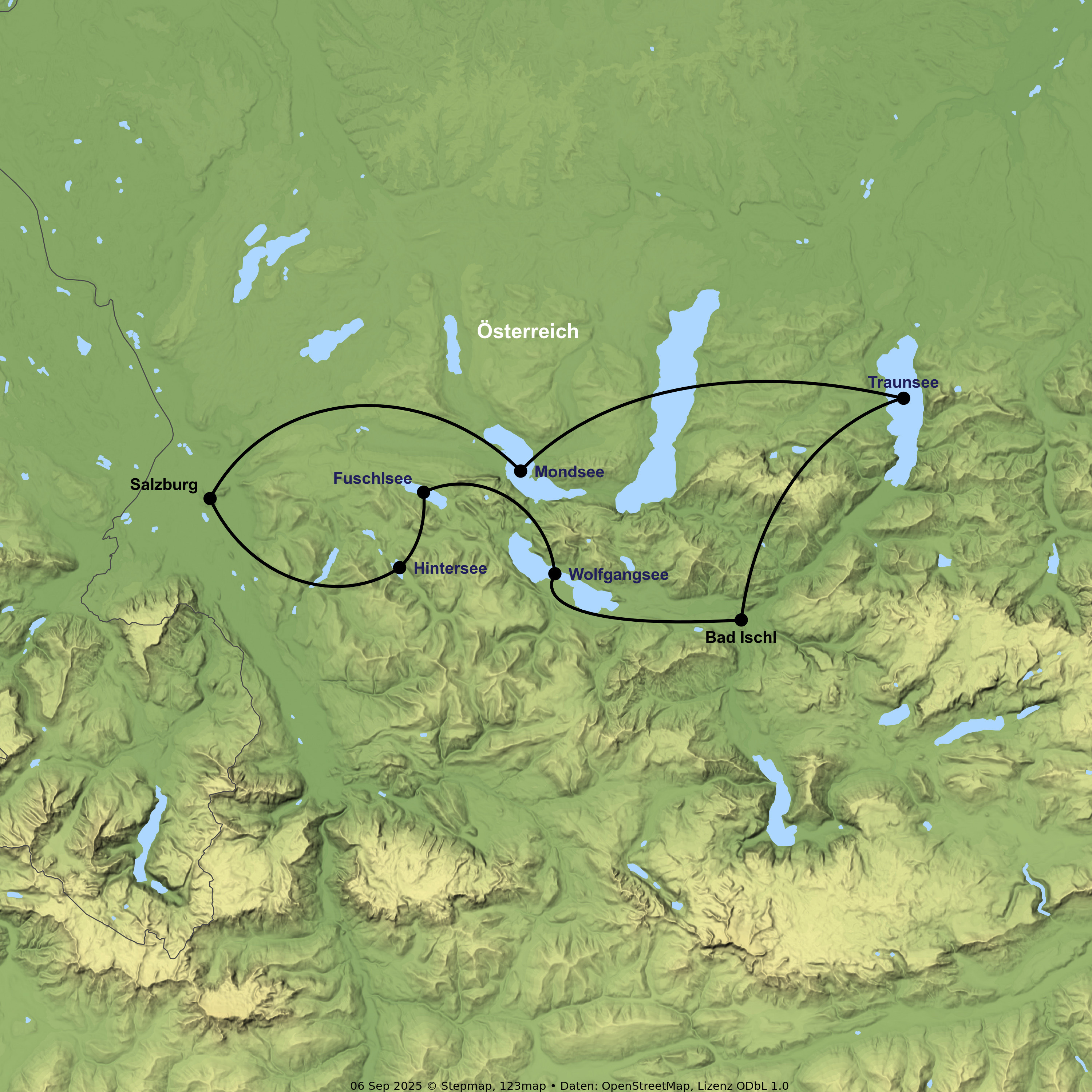 Radreise zwischen Bergen & Seen