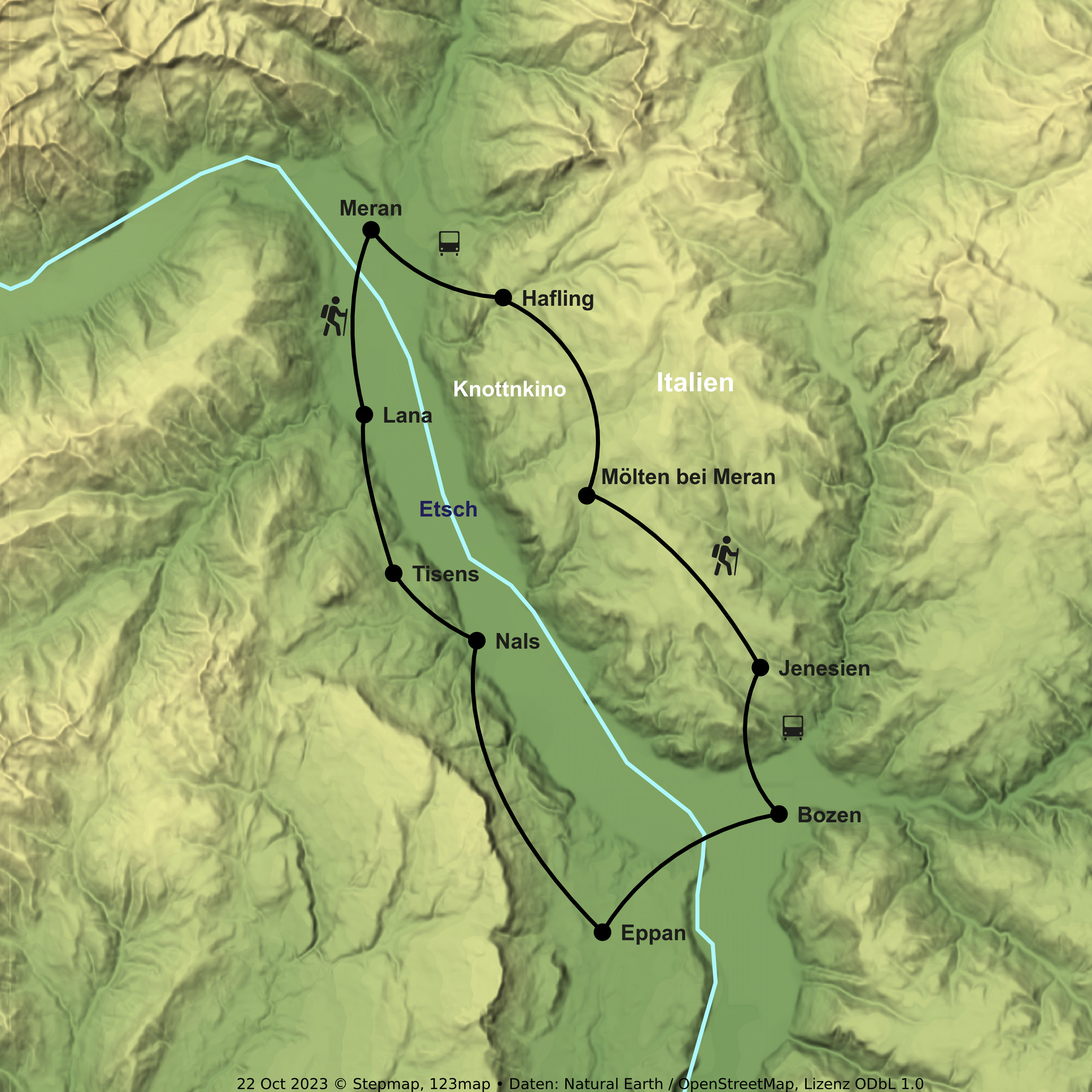 Wanderspaß von Waalwegen bis zum Knottnkino