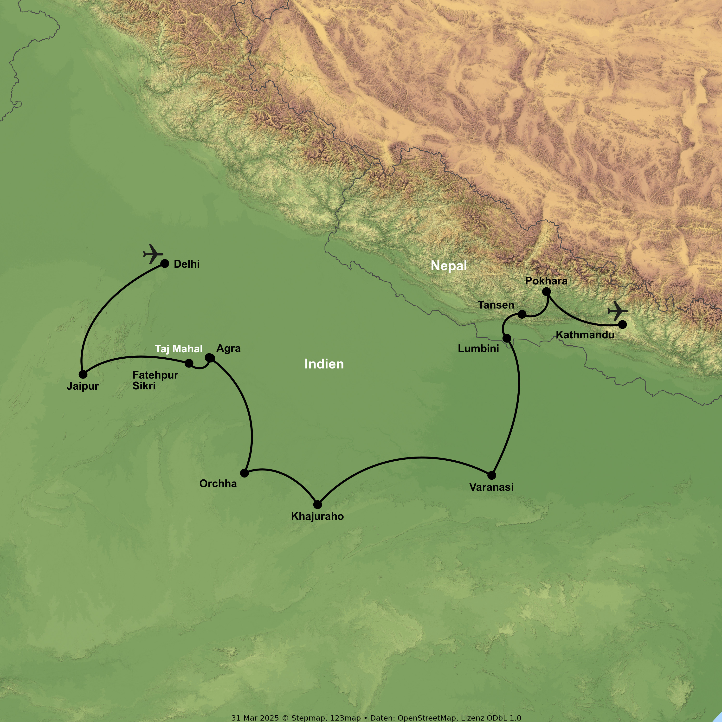 Zwischen Maharadschas, Tempeln und Gewürzen