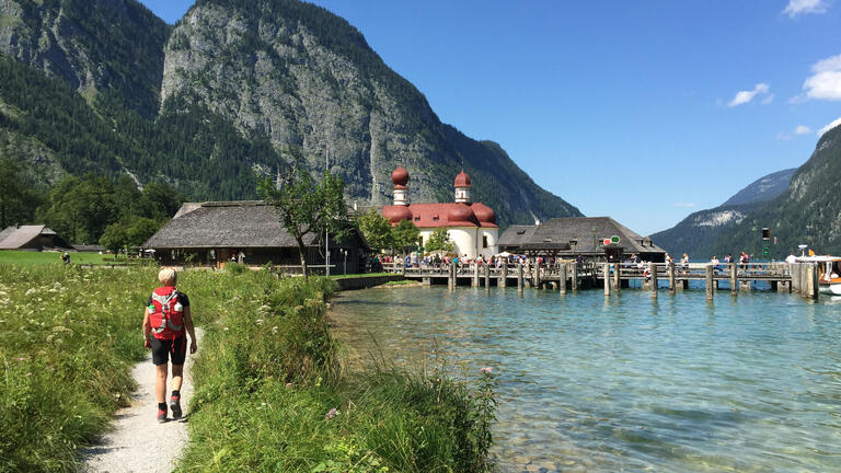 Eigene Anreise Bayern - Chiemgauer Alpen: Wanderreise vom Königssee bis zum Chiemsee