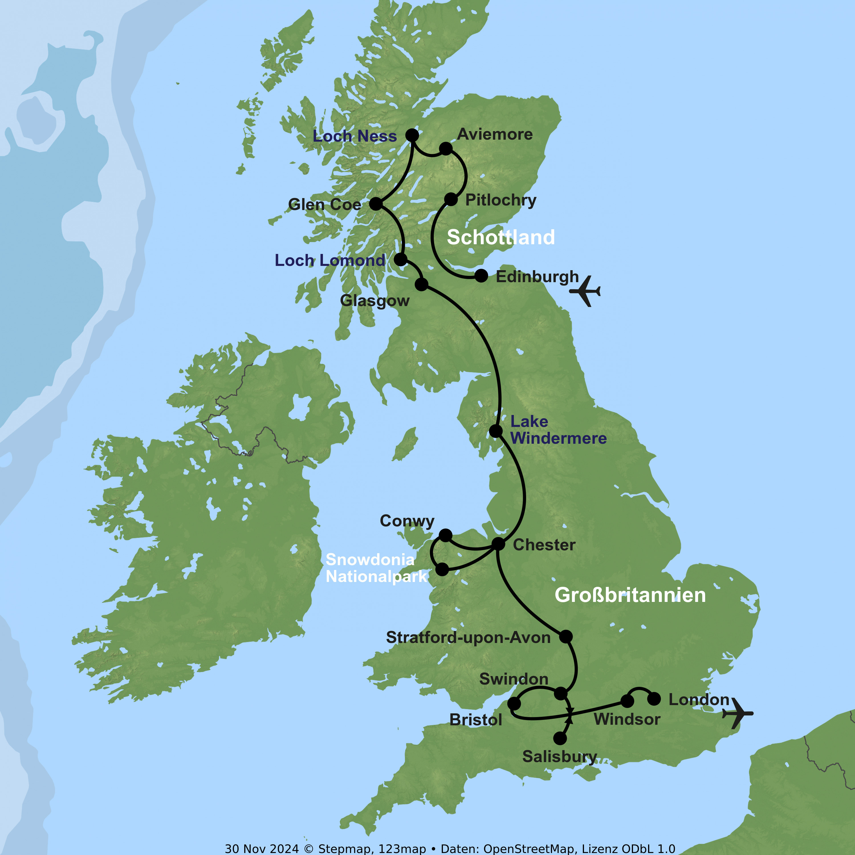 Burgen, Mythen und unvergessliche Landschaften