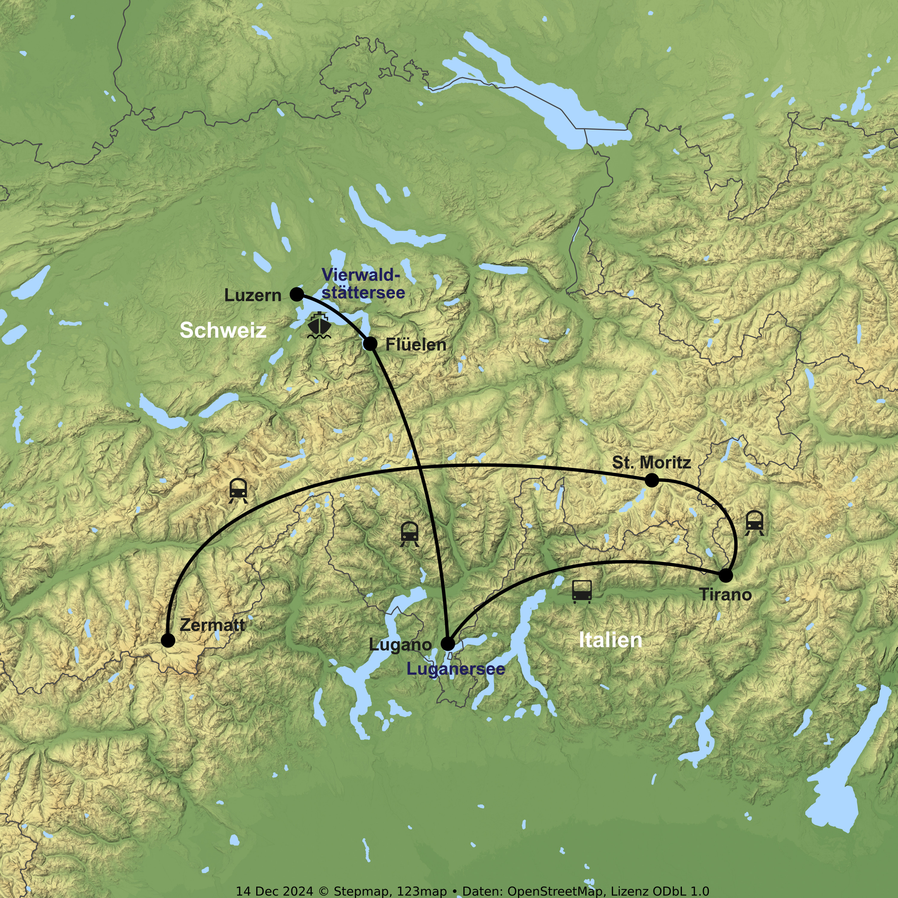 8 Nächte Abenteuer Alpen