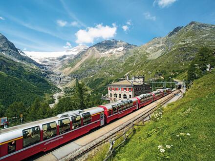 1 Woche Eigene Anreise Schweiz - Zermatt bis Luzern: 8 Nächte Zugreise Alpen