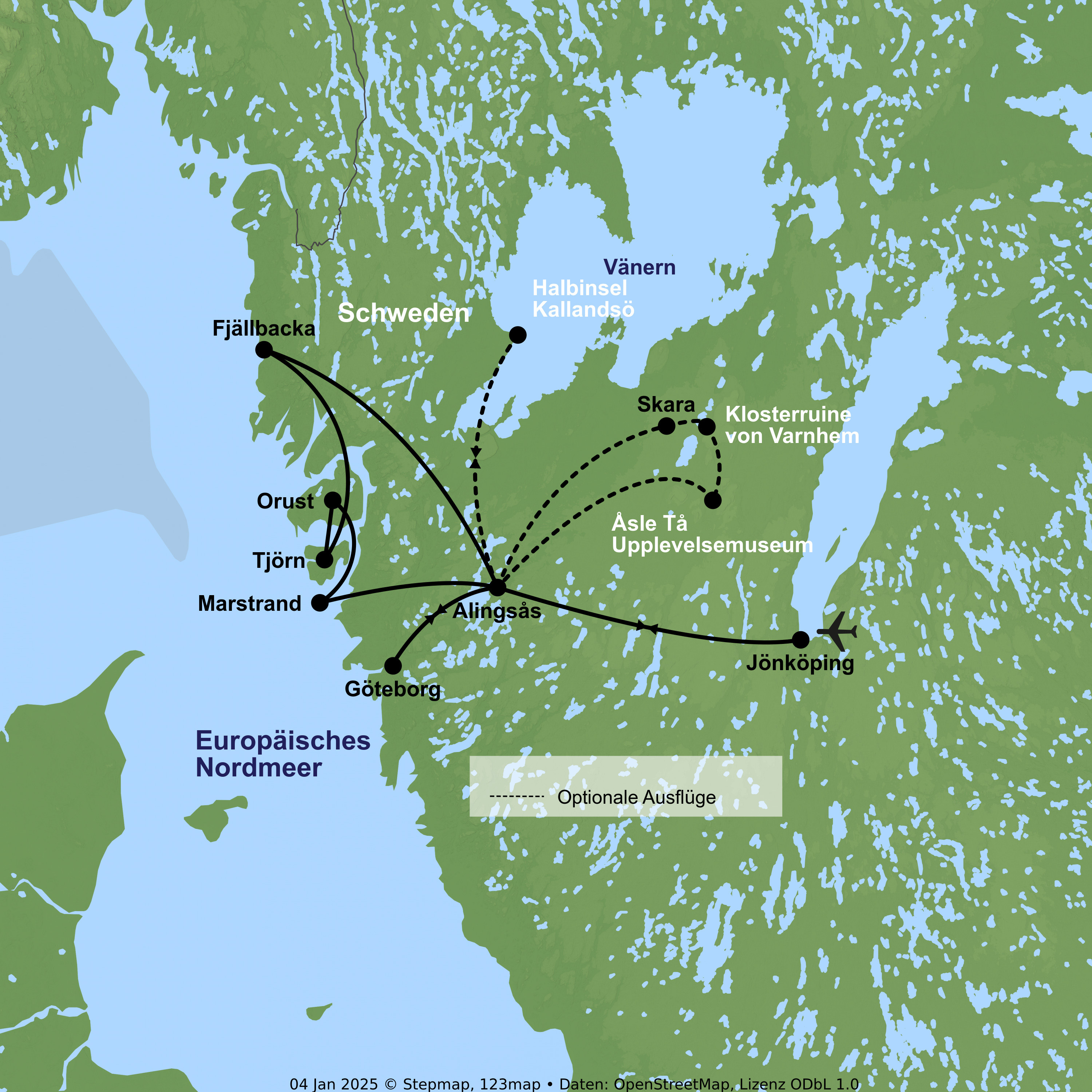 Standort-Rundreise im Grand-Hotel Alingsås inkl. 4 Ausflüge