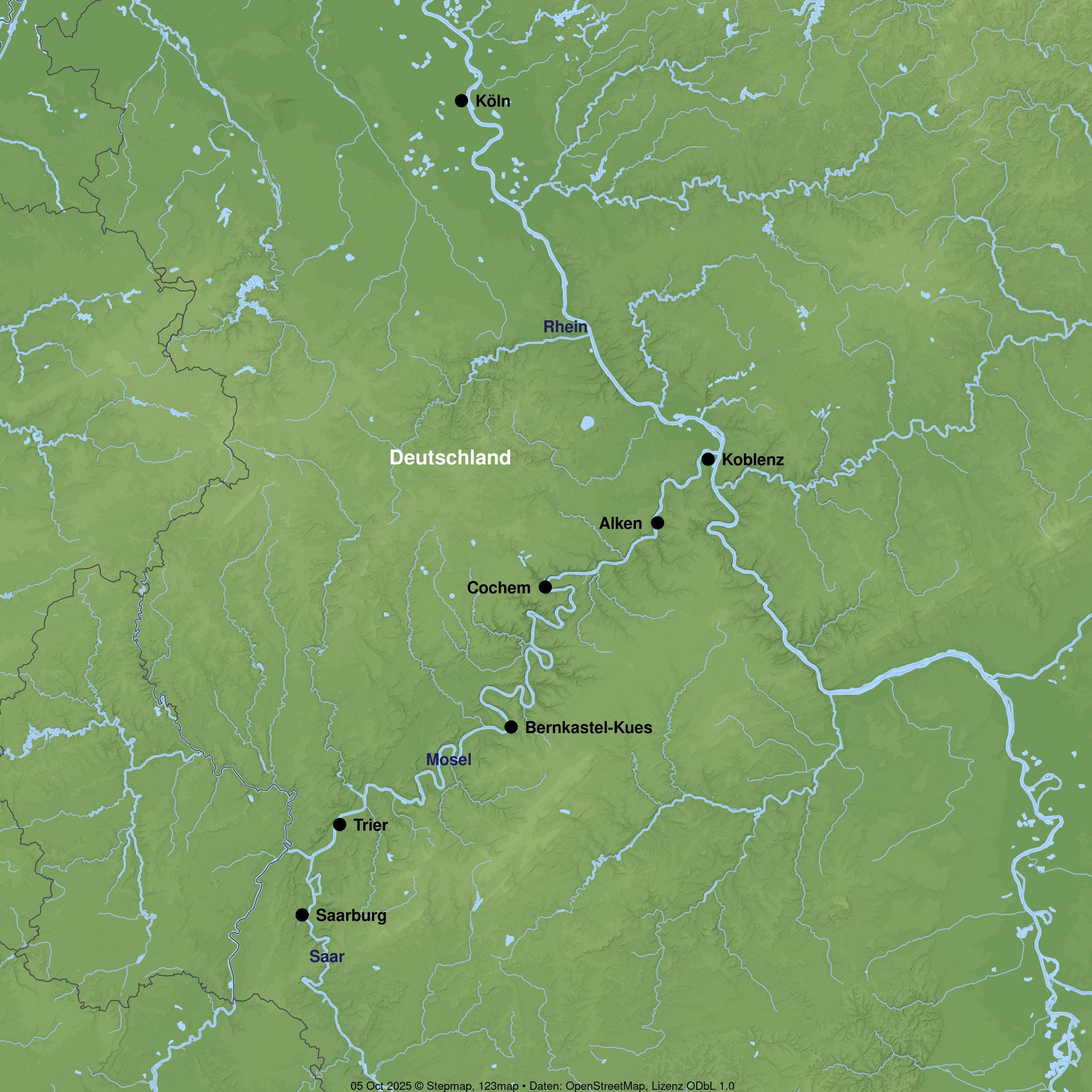 Flusskreuzfahrt mit MS COMPASS OPERA ab/an Köln