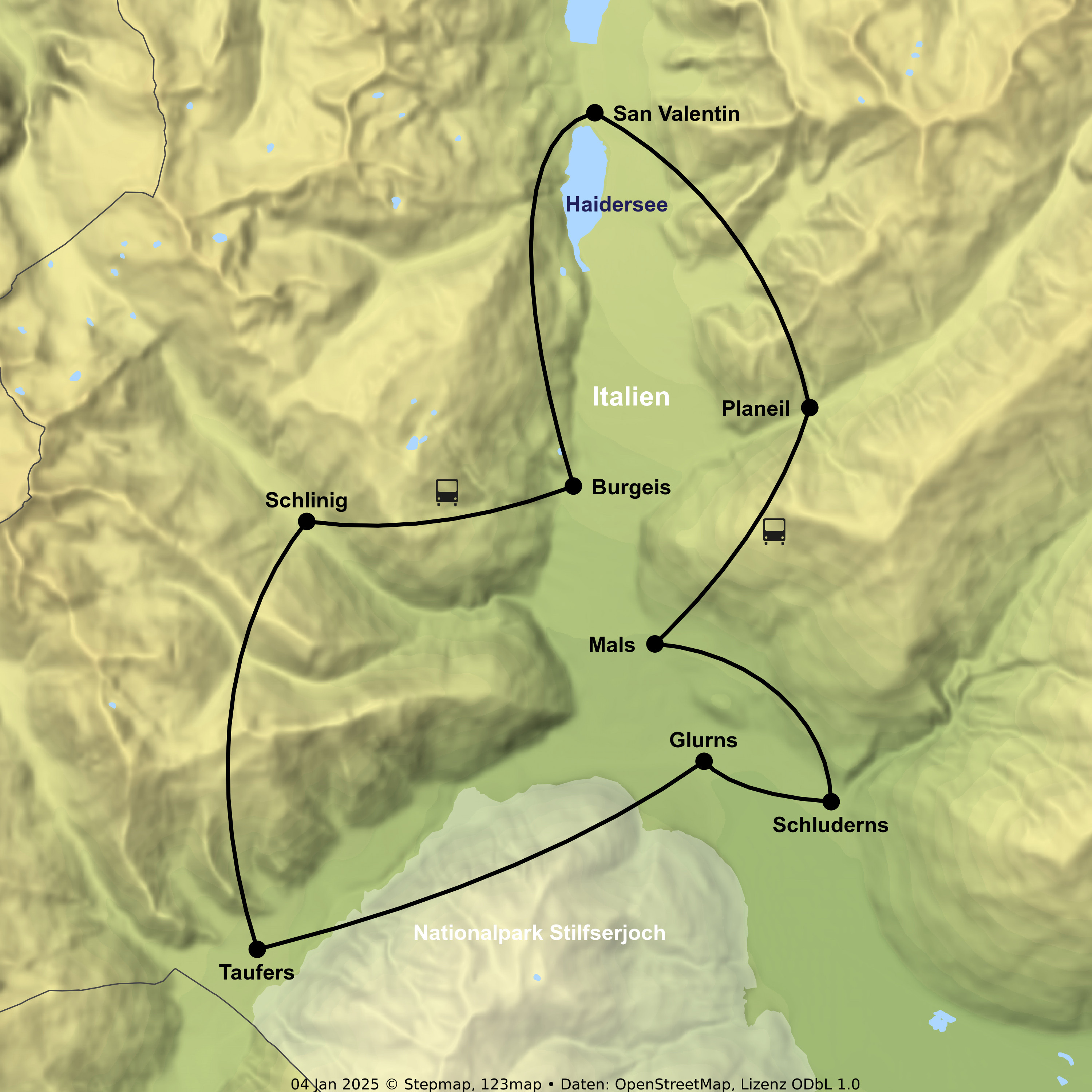 Panoramawandern im Vinschgau