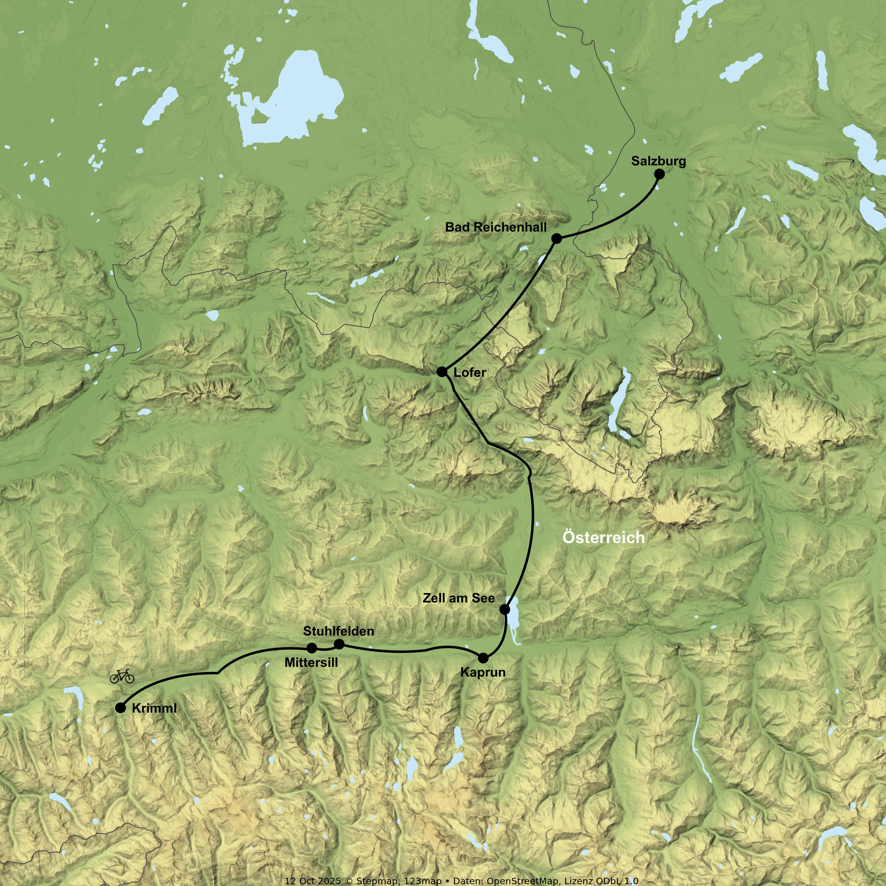 Auf zwei Rädern durch das Salzburger Land