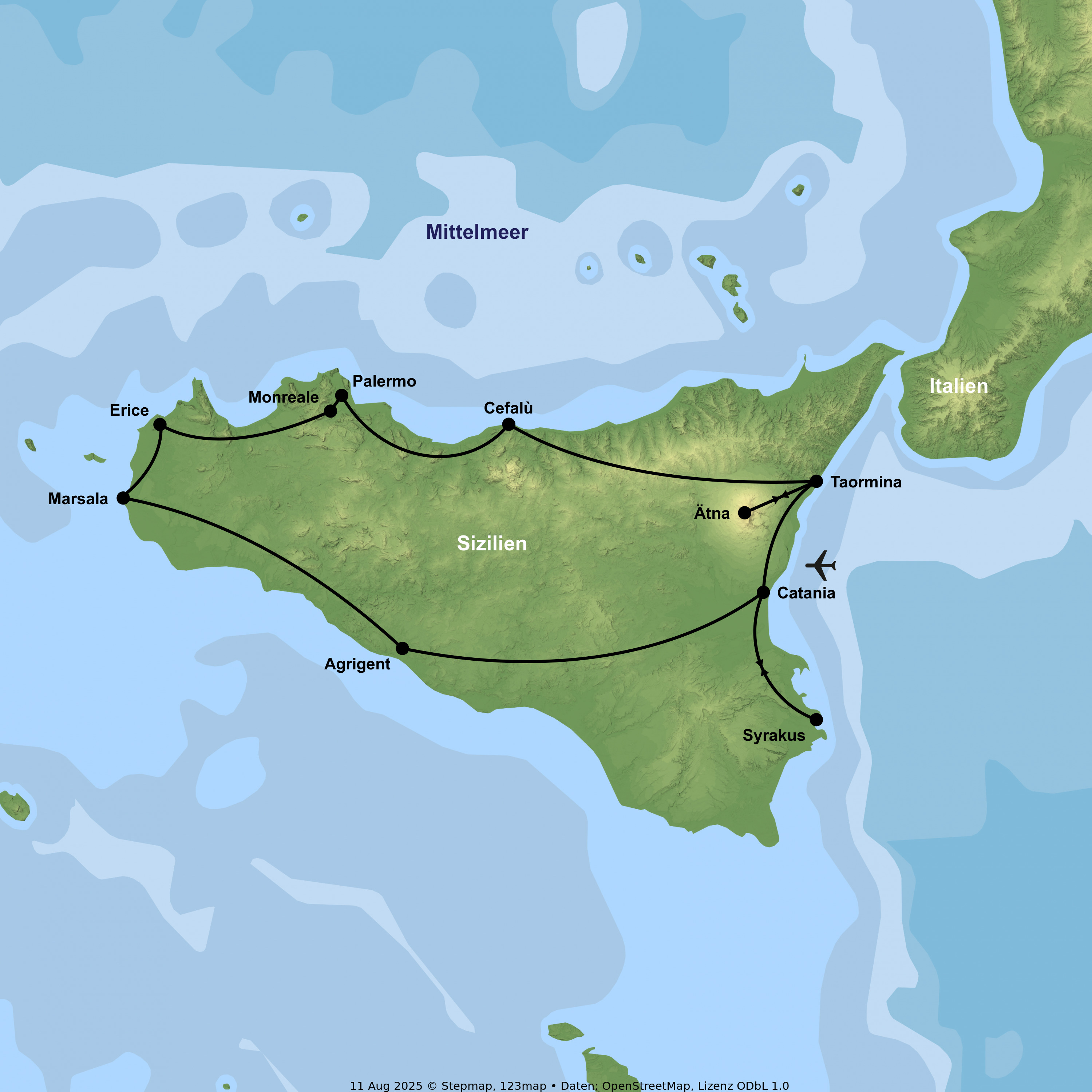 Auf den Spuren von Vulkanen, Tempeln und Kulturen