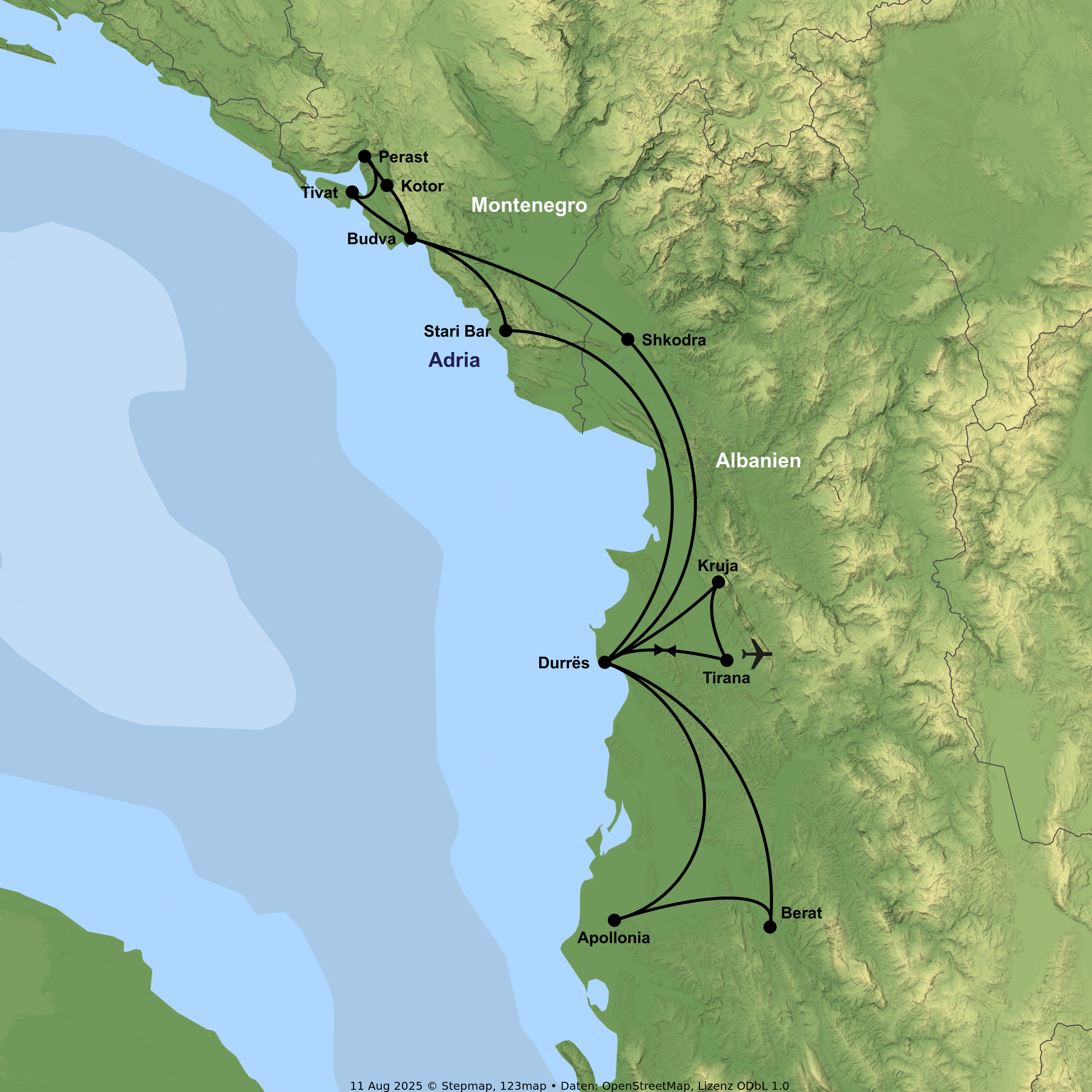 Küstenstädte, Burgen & mediterraner Charme